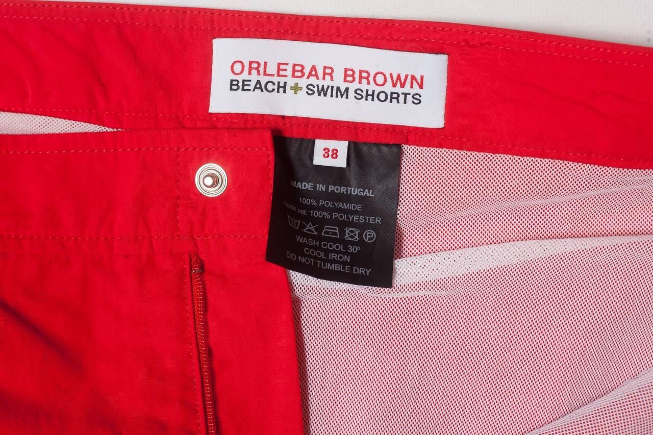 Orlebar Brown Orlebar Brown Bulldog Mid Length Men’s Swim Shorts Size US 38 / EU 54 - 3 Thumbnail