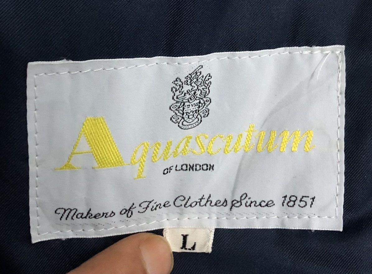 Aquascutum × Vintage Vintage Aquascutum Of London Jacket Size L / US 10 / IT 46 - 15 Thumbnail