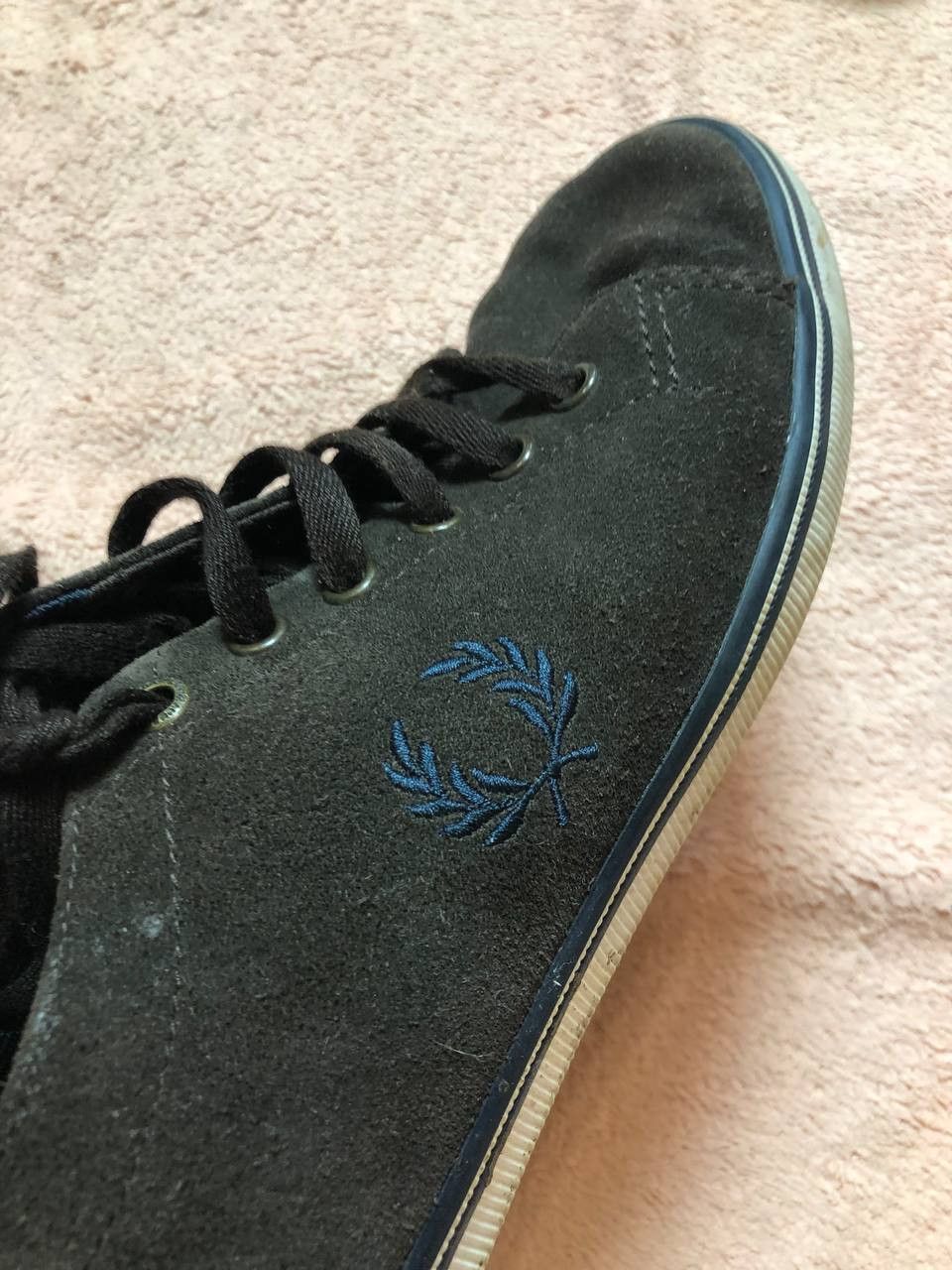 Fred Perry Y2K Low-Top Sneakers Fred Perry brown logo Vintage Size US 8 / EU 41 - 19 Thumbnail