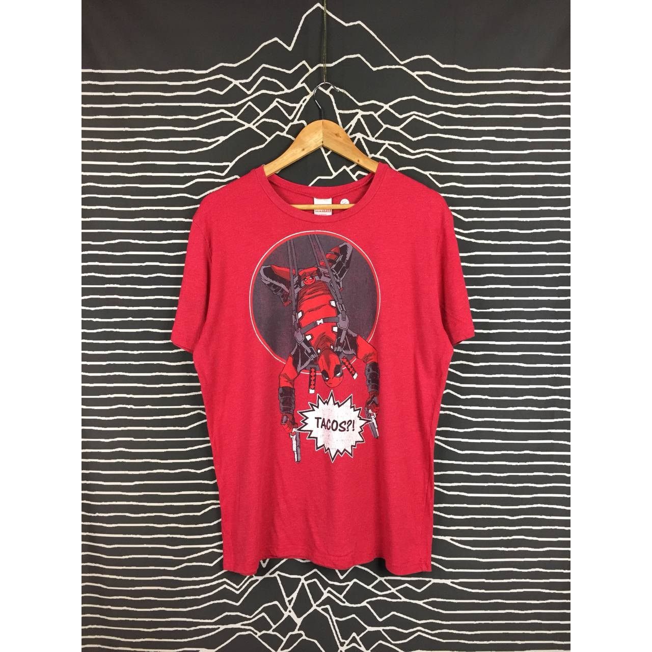 Marvel Comics × Vintage Fifth Sun Marvel Comics Deadpool Tacos Tee Size L Size US L / EU 52-54 / 3 - 2 Thumbnail