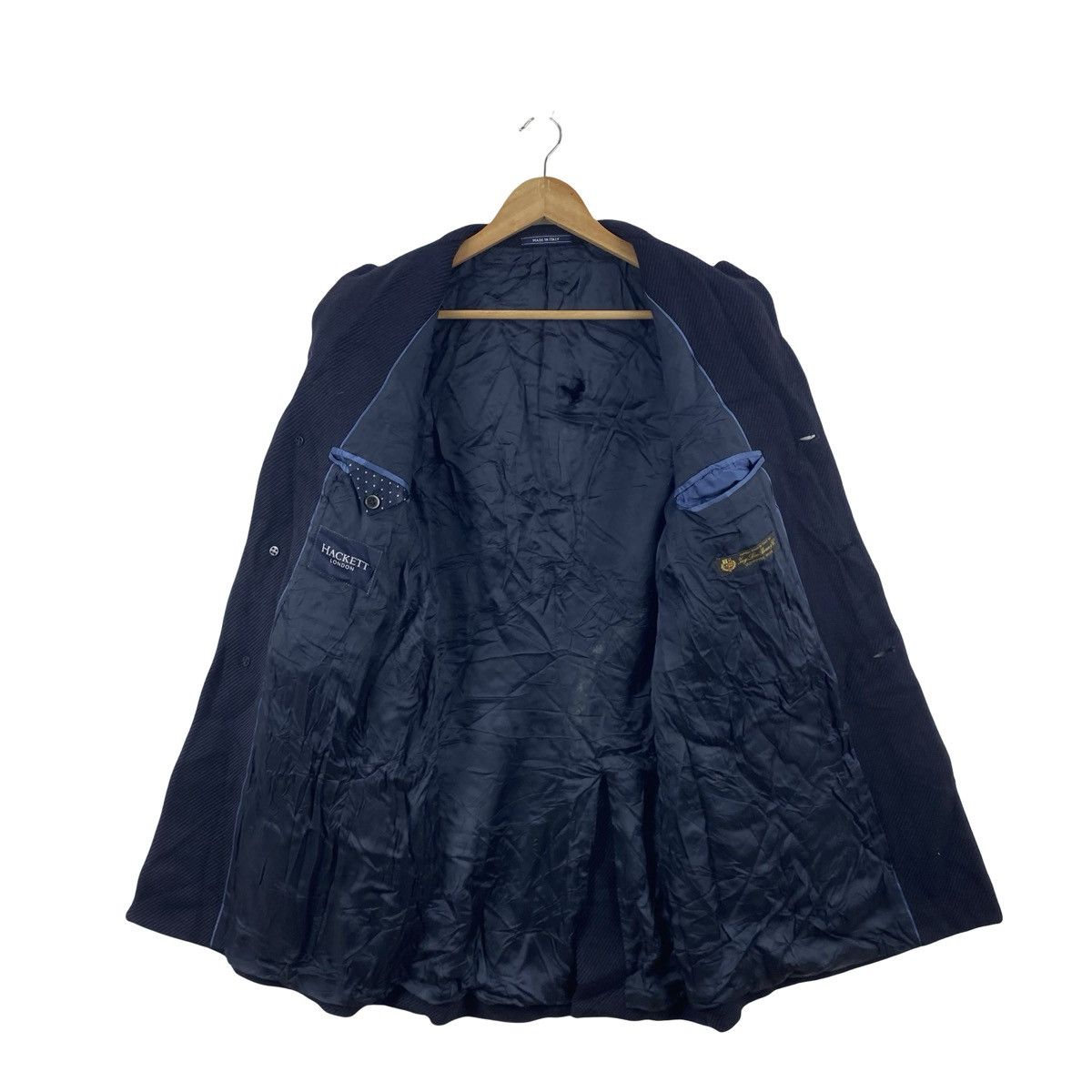 Hackett Vintage HACKETT LONDON Long Coat Jacket Classic Tailored Size US S / EU 44-46 / 1 - 6 Thumbnail