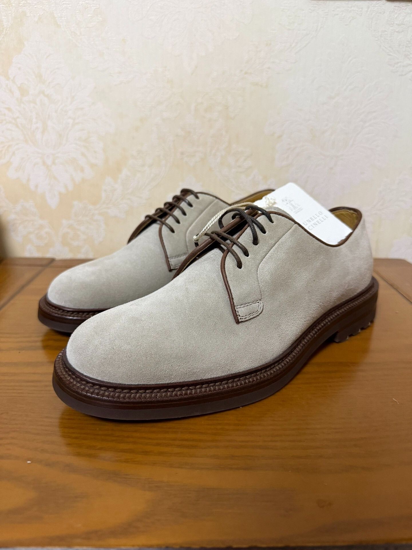 Brunello Cucinelli Brunello Cucinelli Suede Gray Lowtop Sneakers 6.5 Men Size US 6.5 / EU 39-40 - 1 Thumbnail