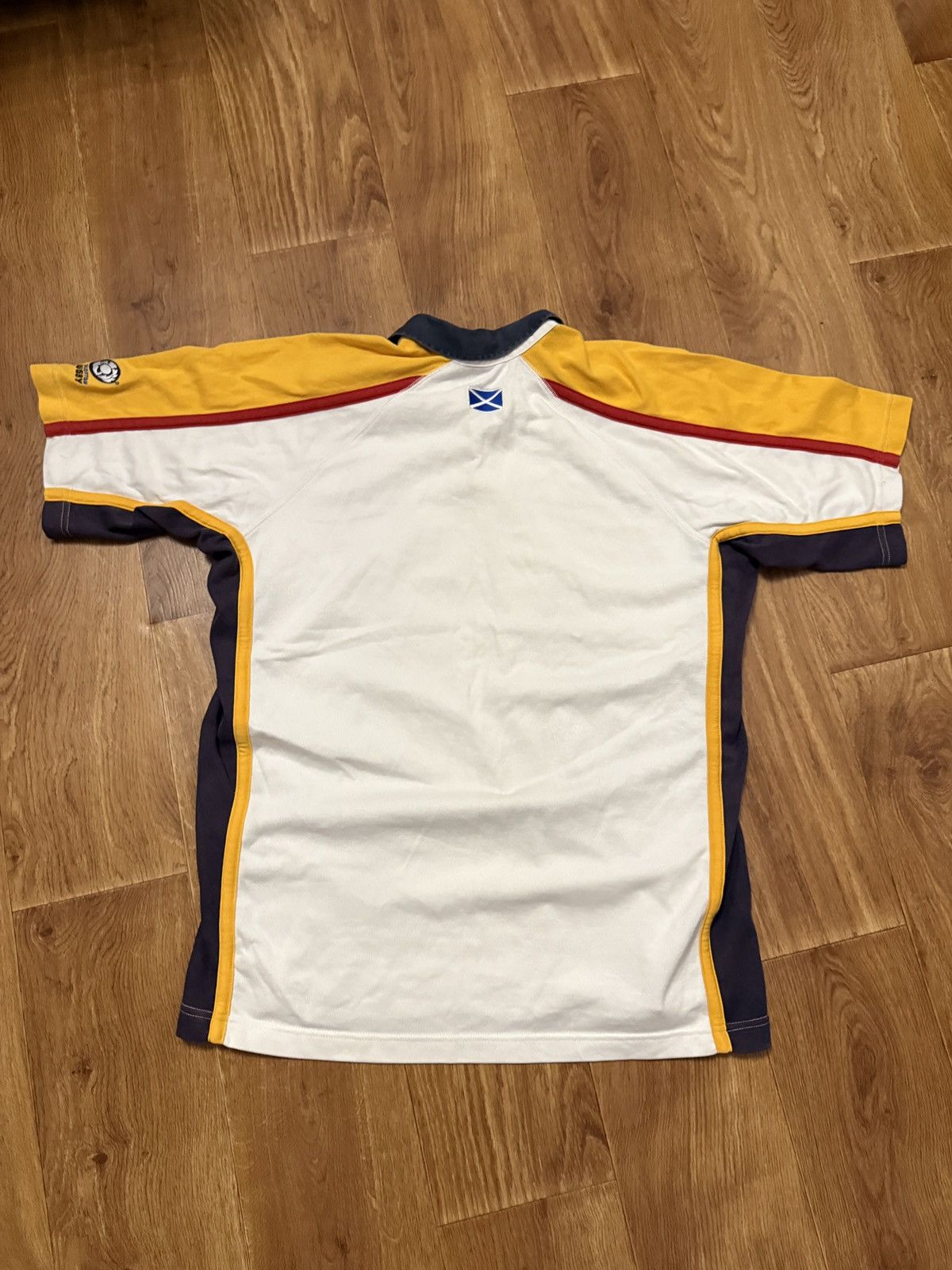 Canterbury of New Zealand Vintage Canterbury Scotland 05/06 Jersey Away Rugby Shirt Size US L / EU 52-54 / 3 - 5 Thumbnail