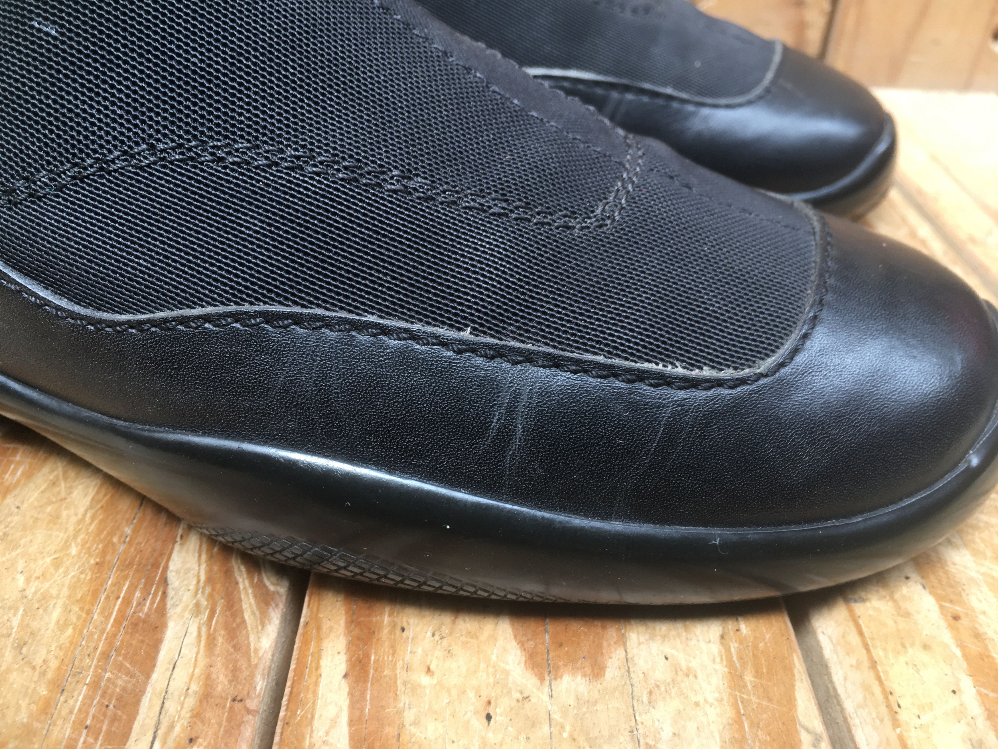 Prada Prada fabric Leather flat shoes EUR 38 Size US 8 / IT 38 - 4 Thumbnail