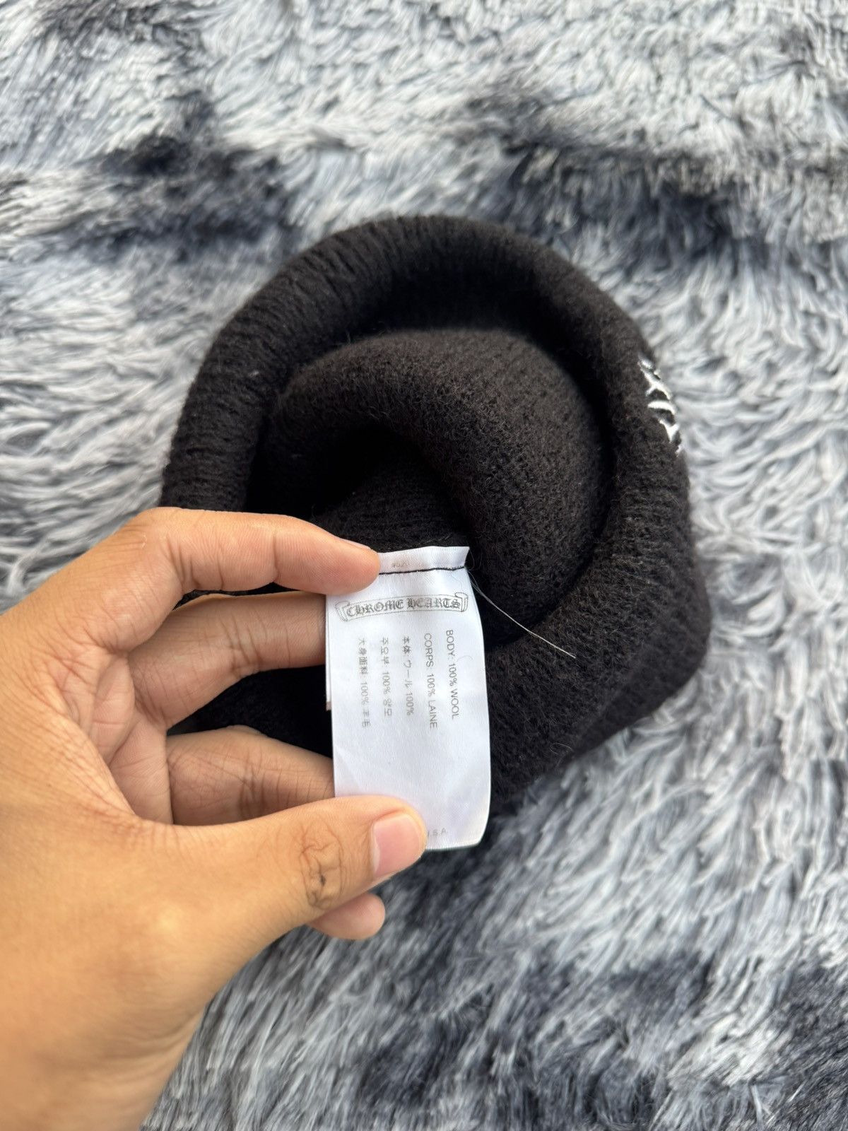 Chrome Hearts Chrome Hearts Beanie Size ONE SIZE - 3 Thumbnail