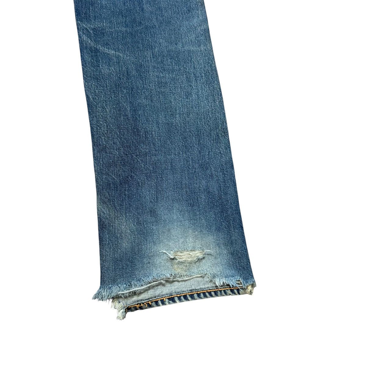 Evisu Vintage Evis Denim Selvedge Jeans Distressed Size US 30 / EU 46 - 18 Thumbnail