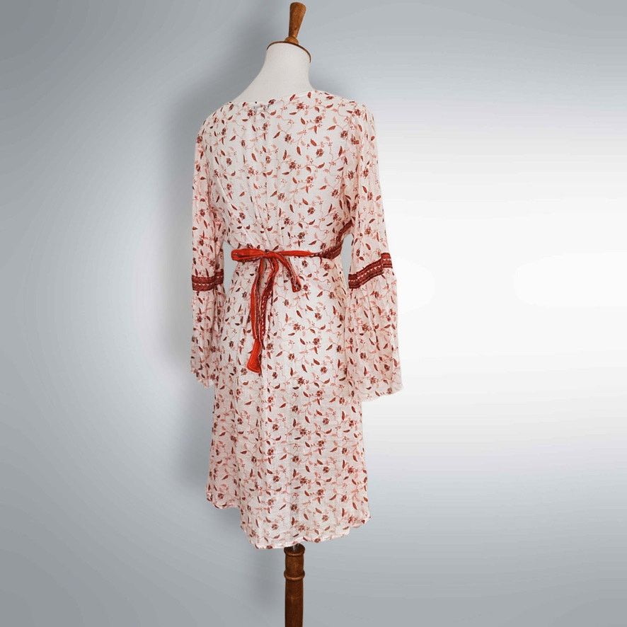 Vintage Vintage Ari Shamaris Y2K Gauze Dress Size S / US 4 / IT 40 - 2 Thumbnail