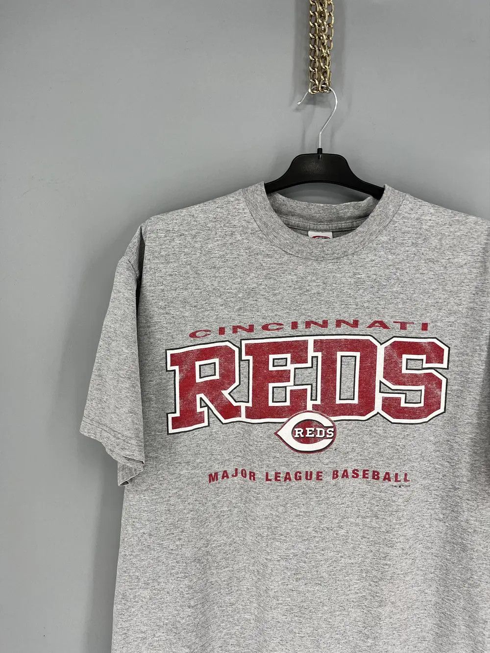 MLB Vintage Y2K Cincinnati Reds 2000 Major League Baseball Size US XL / EU 56 / 4 - 4 Thumbnail
