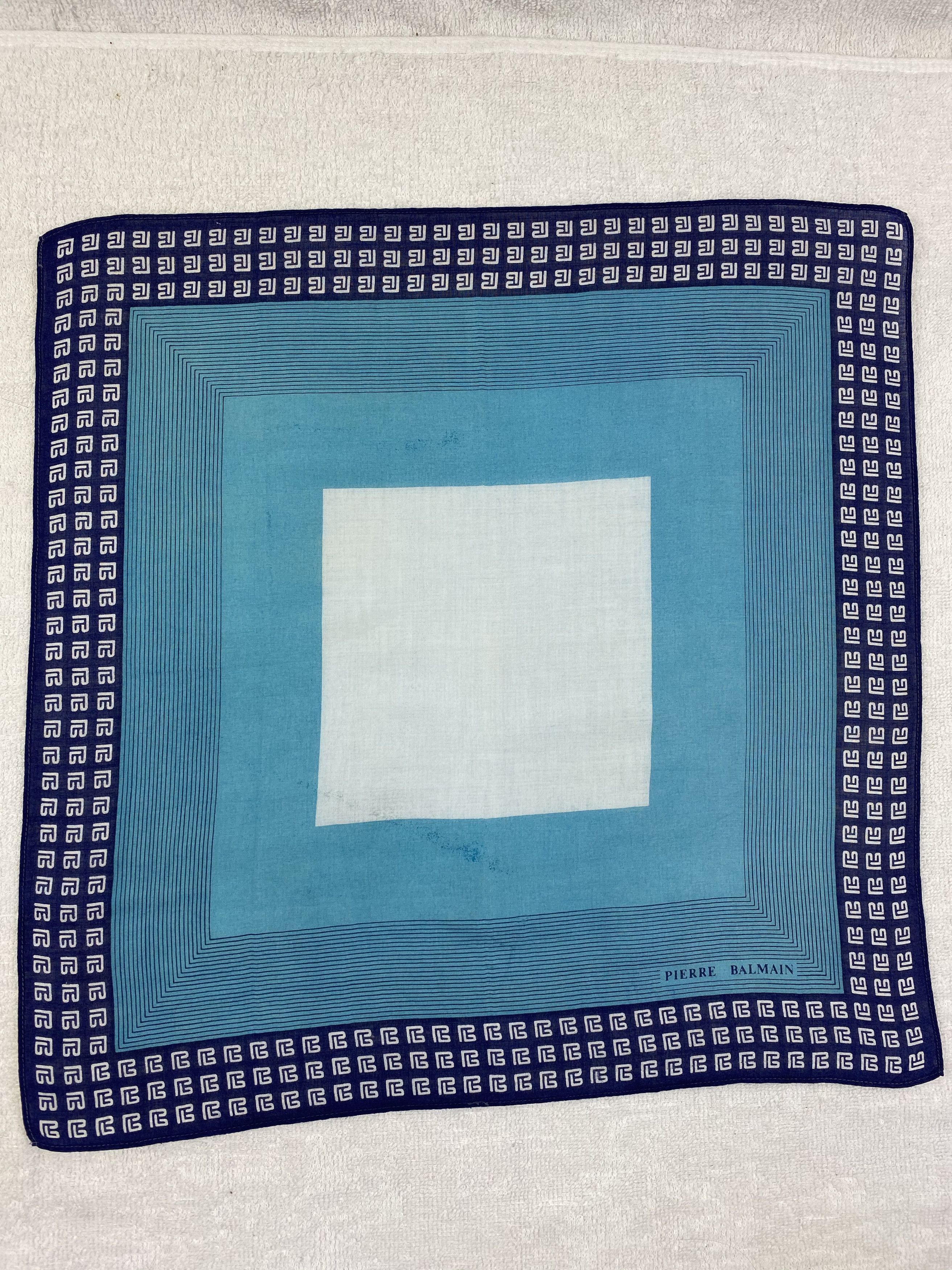Pierre Balmain × Vintage Pierre Balmain Handkerchief / Bandana / Neckerchief Size ONE SIZE - 3 Thumbnail