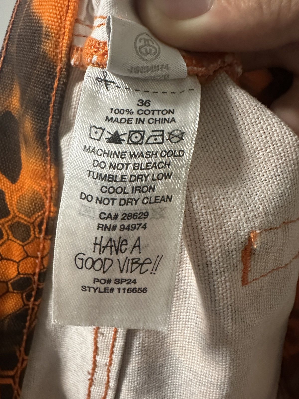Stussy Stussy BIG OL’ Jean kryptek camo Size US 36 / EU 52 - 8 Thumbnail
