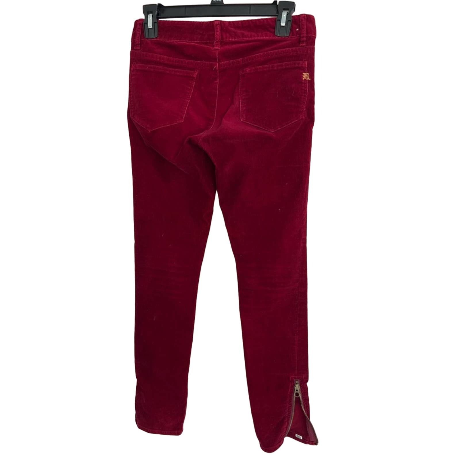 Rugby Ralph Lauren Vintage Y2K Ralph Lauren Rugby Corduroy Low Rise Pants 2 Size 24" / US 00 / IT 34 - 2 Thumbnail