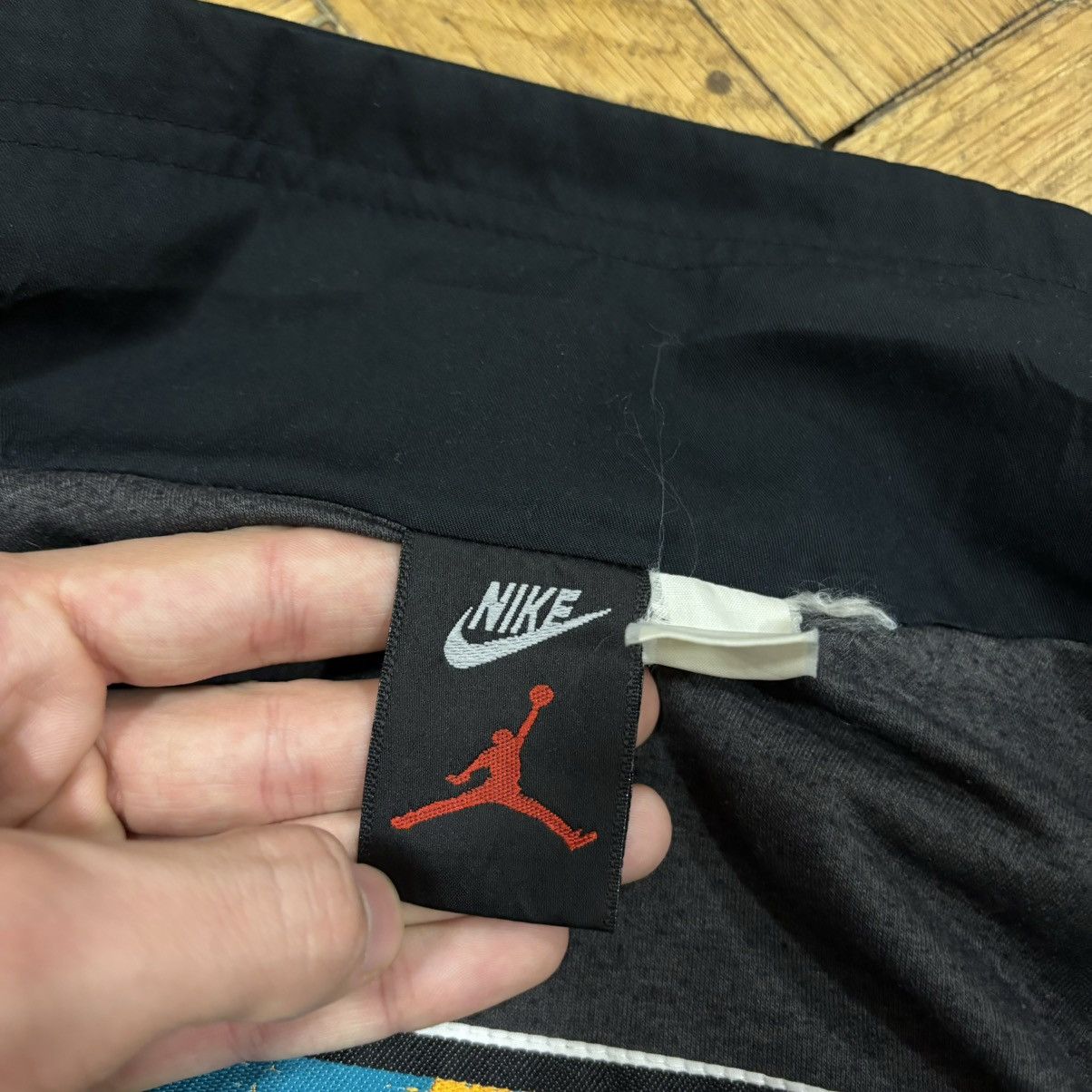 Jordan Brand RARE🔥Vintage Nike Jordan Wool Bomber Varsity Jacket 90s USA Size US L / EU 52-54 / 3 - 8 Thumbnail