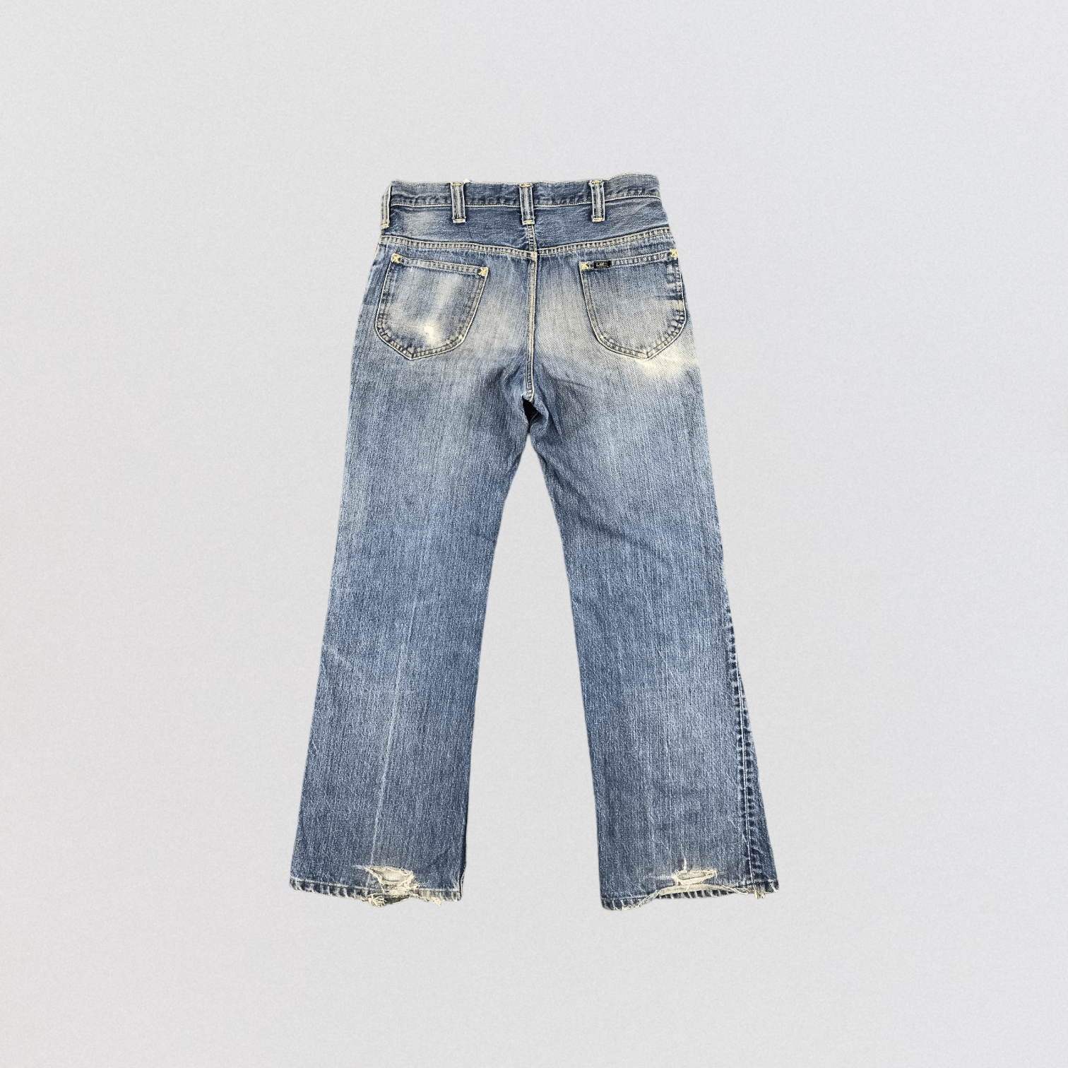 Lee × Vintage Vintage Lee Flare Jeans-JM2086 Size US 32 / EU 48 - 2 Thumbnail