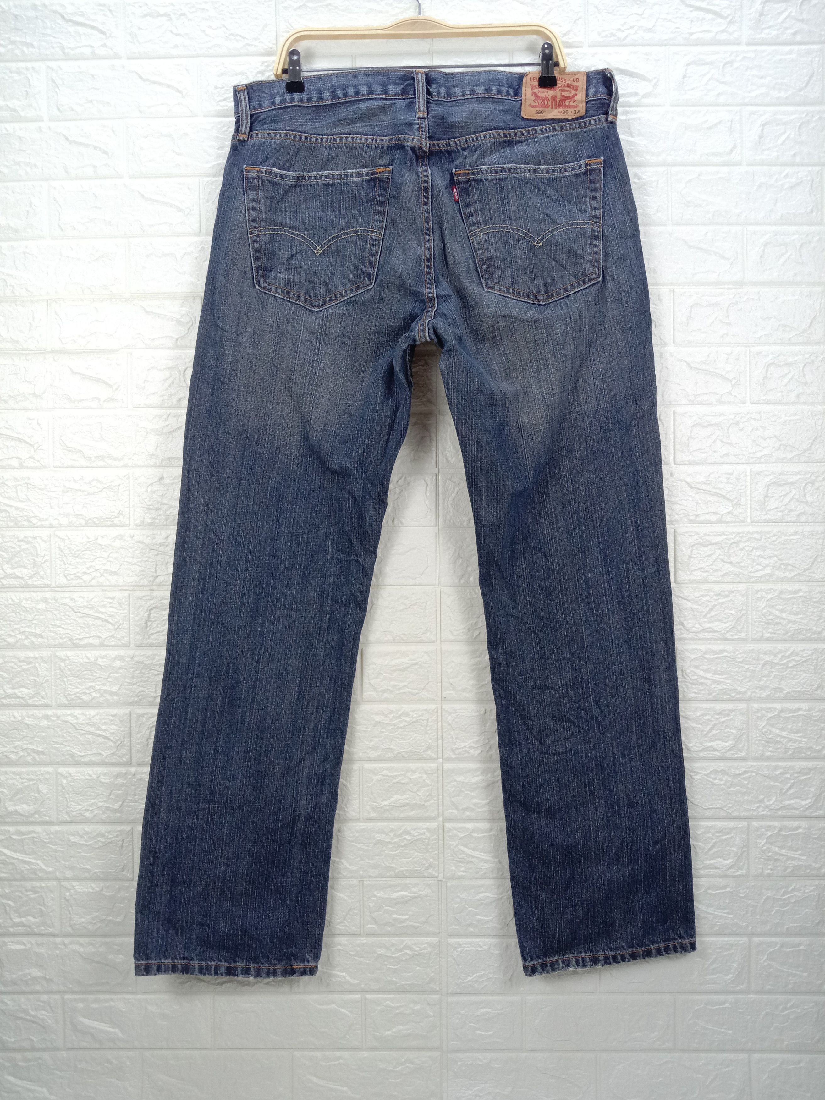 Levi's Vintage Levi's 559 Jeans Earth Tone Denim Size US 38 / EU 54 - 5 Thumbnail