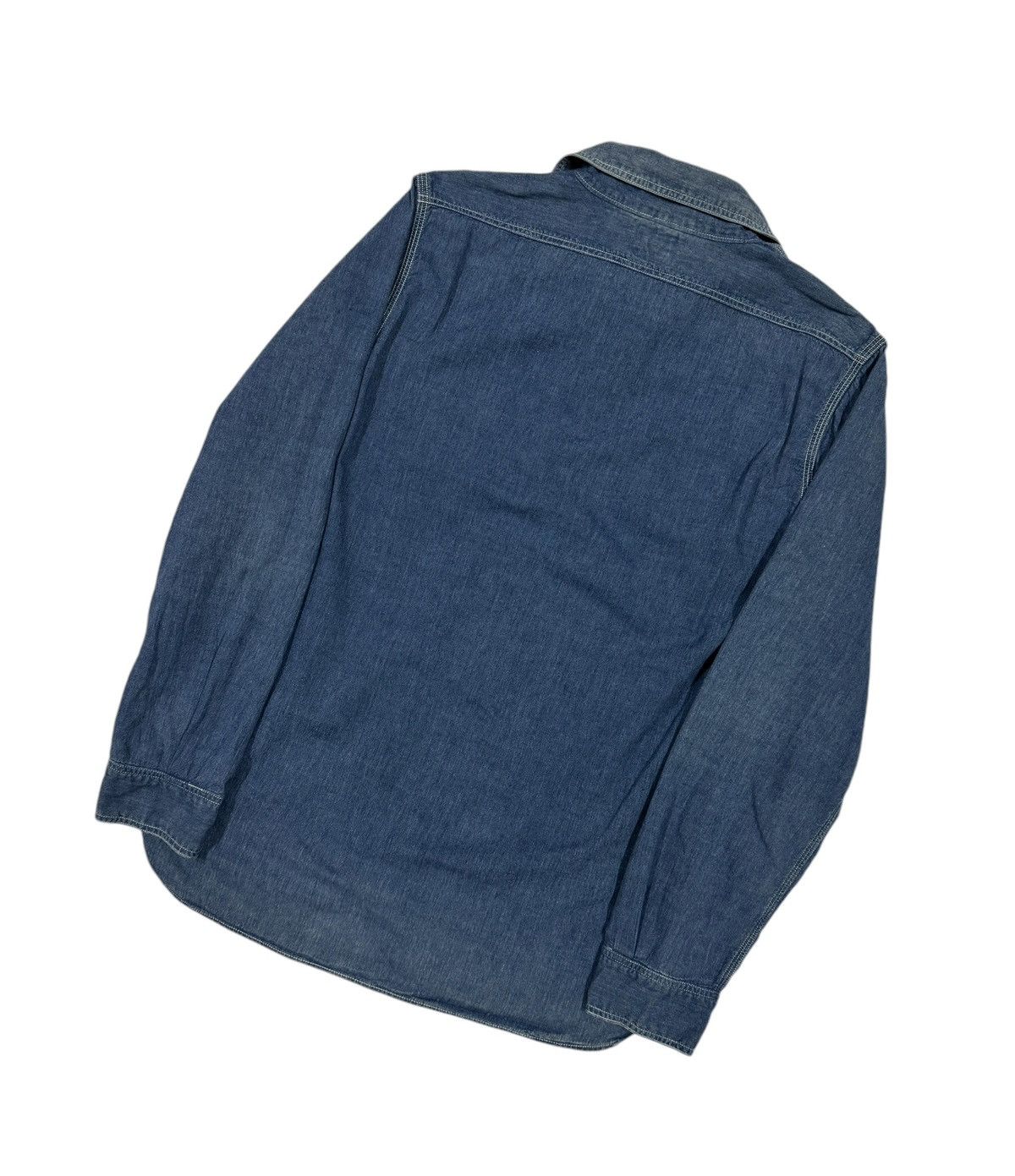 Orslow Orslow Ww11 Usn Inspired Chambray Blue Button Ups Size US S / EU 44-46 / 1 - 16 Thumbnail
