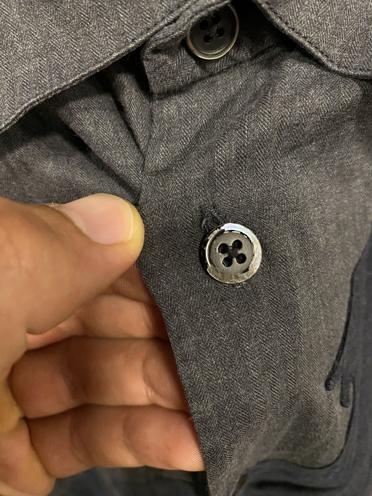 Hermes Hermes Logo Shirt Buttons Up Size US M / EU 48-50 / 2 - 4 Thumbnail