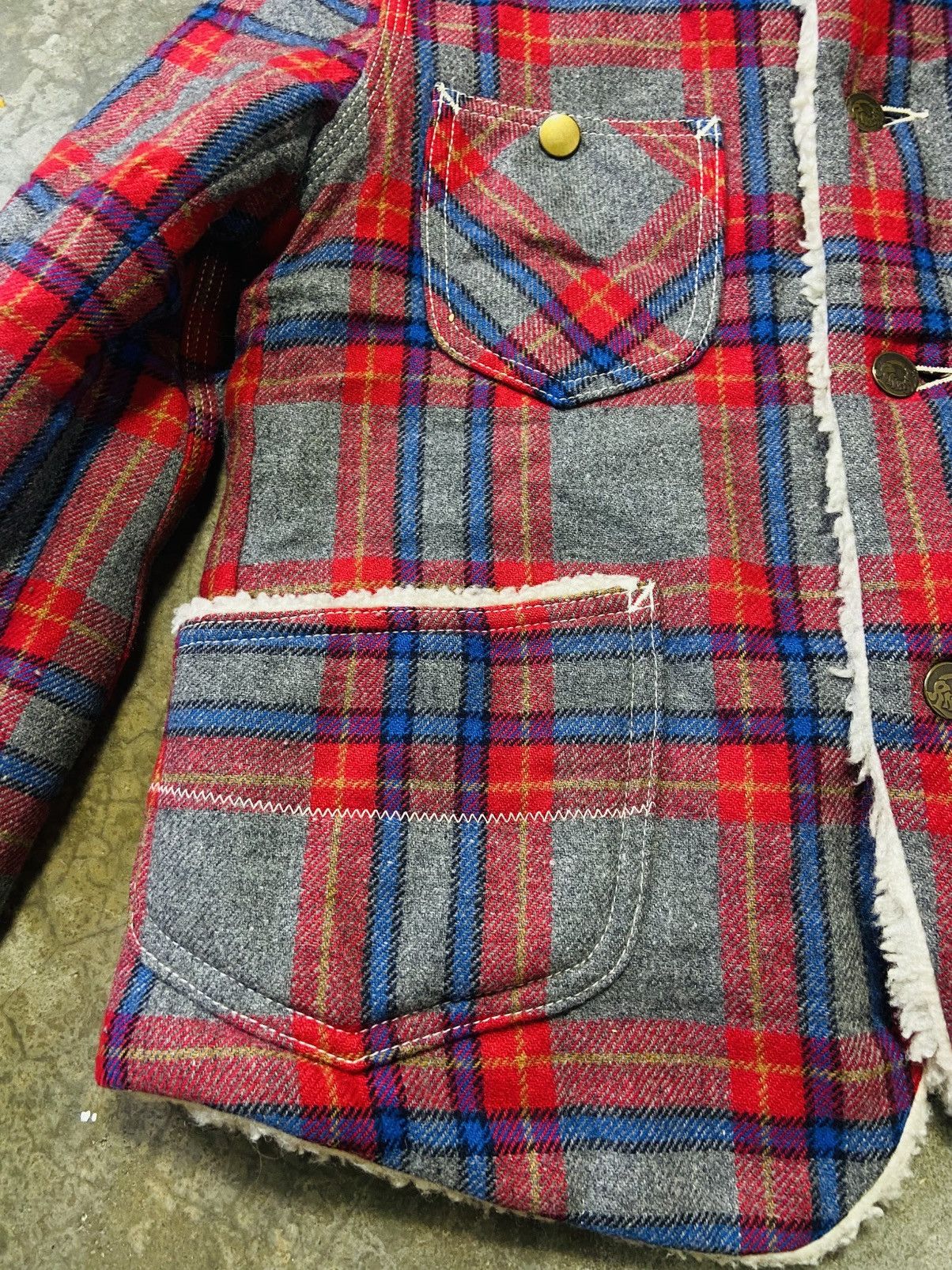 Hysteric Glamour RNA inc Syndrome Sherpa Flanel Tartan (Hysteric Style) Size US M / EU 48-50 / 2 - 6 Thumbnail
