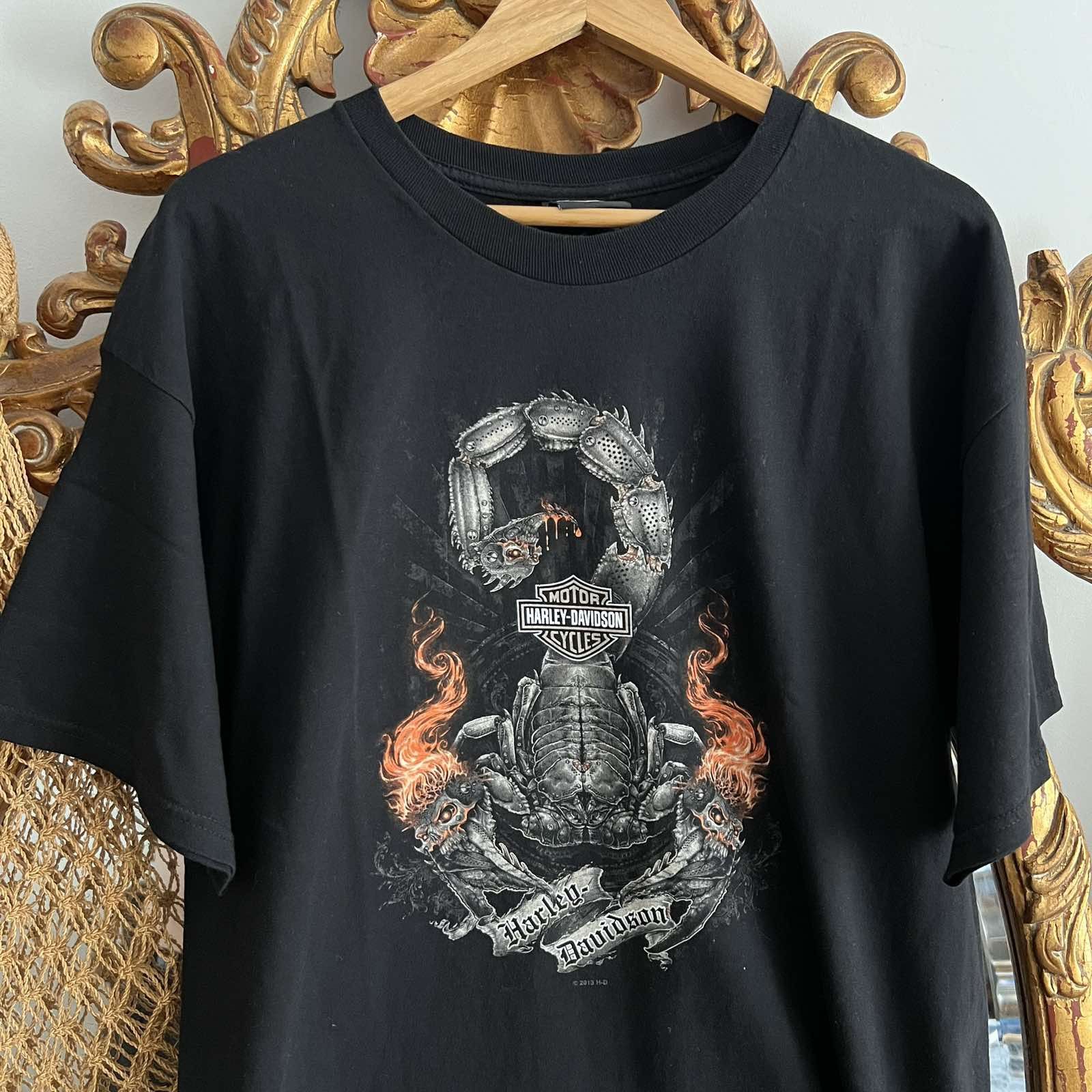 Harley Davidson × Vintage Black Harley Davidson Mexico Tee Shirt Sz XL Size US XL / EU 56 / 4 - 2 Thumbnail