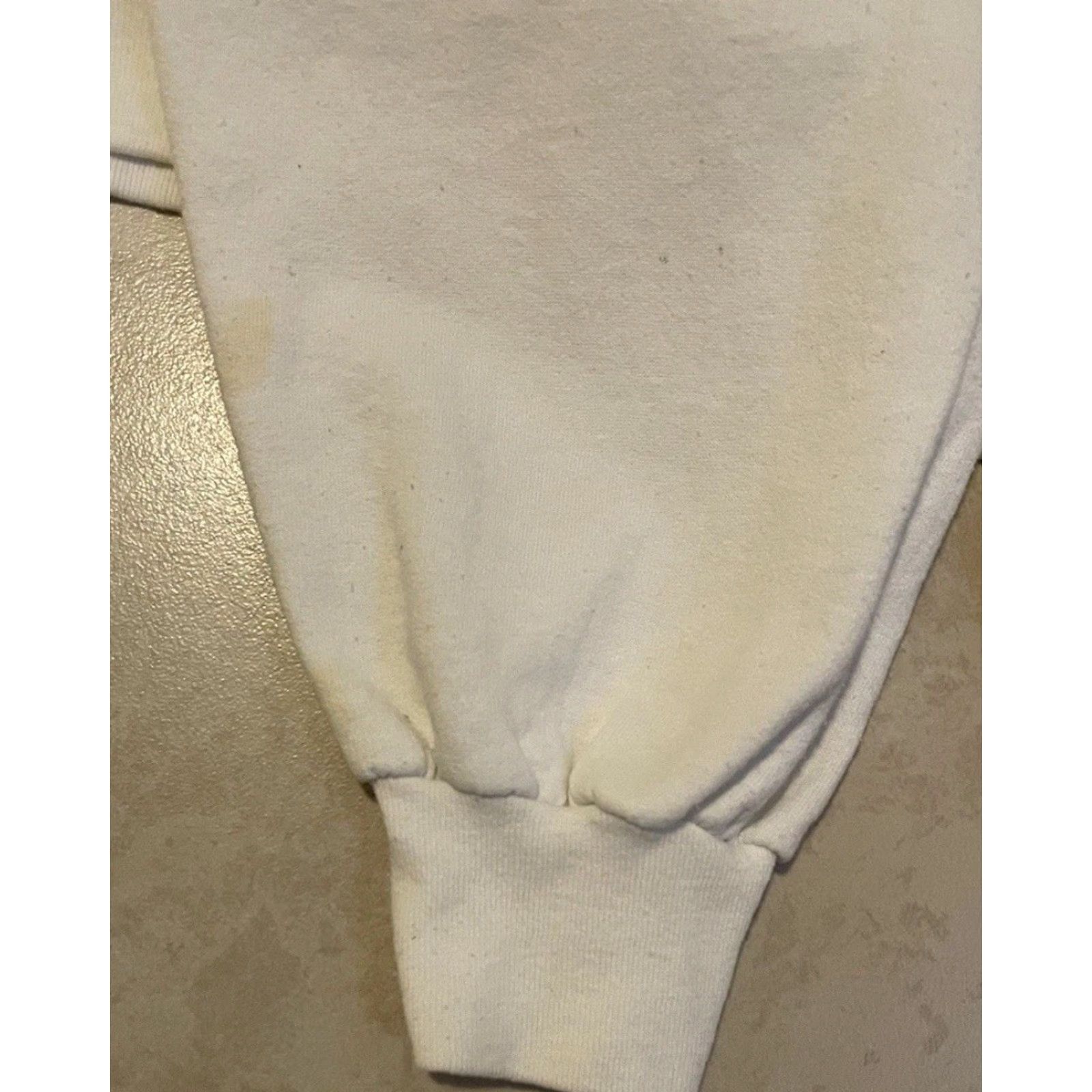 Guess Vtg 90s GUESS Jeans USA Faded Spellout Sweatshirt XS S Designer Hip Hop Grunge Hoodie Men White Size US XS / EU 42 / 0 - 3 Thumbnail