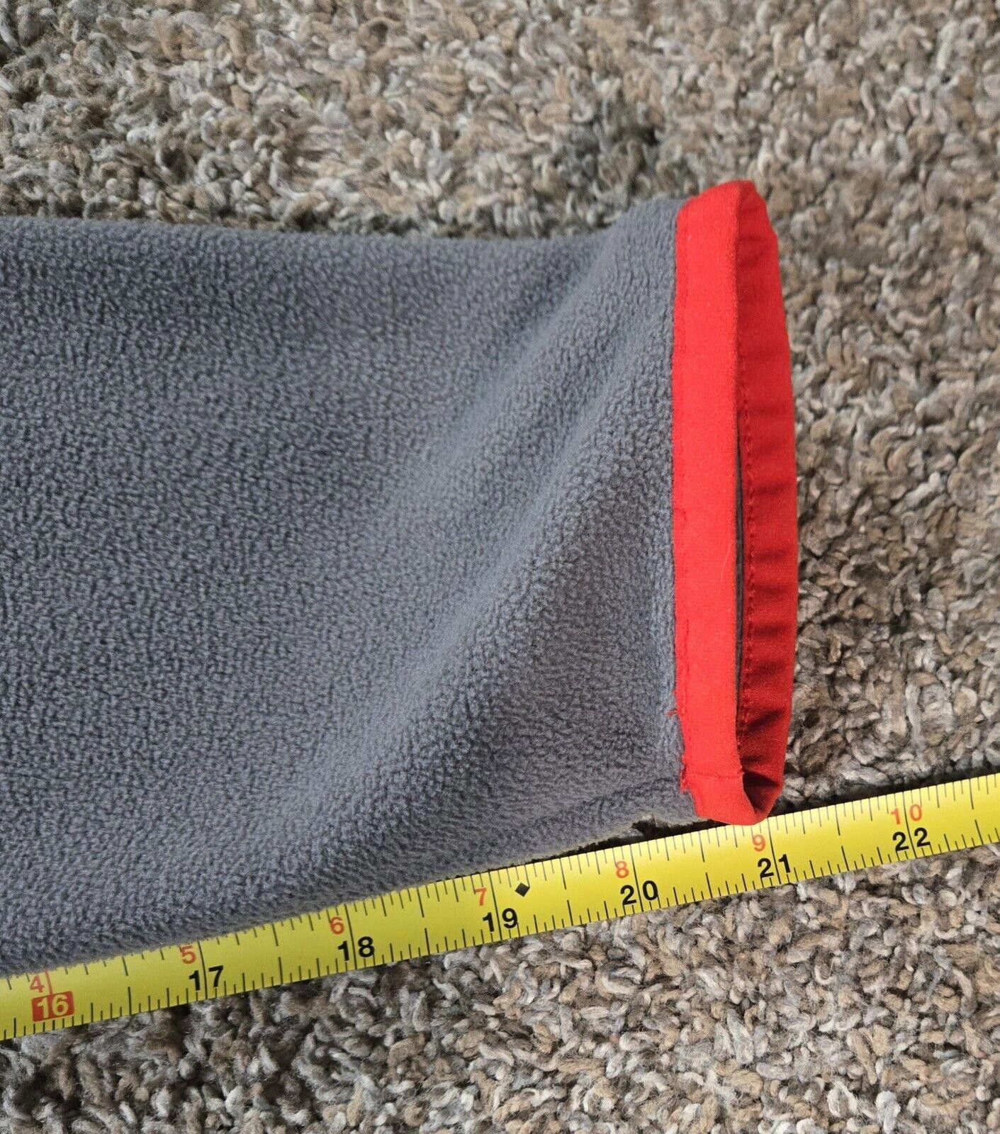 Grayers Multicolor Gray Pullover Fleece With Red Piping XL (18-20) Size US XXS / EU 40 - 3 Thumbnail