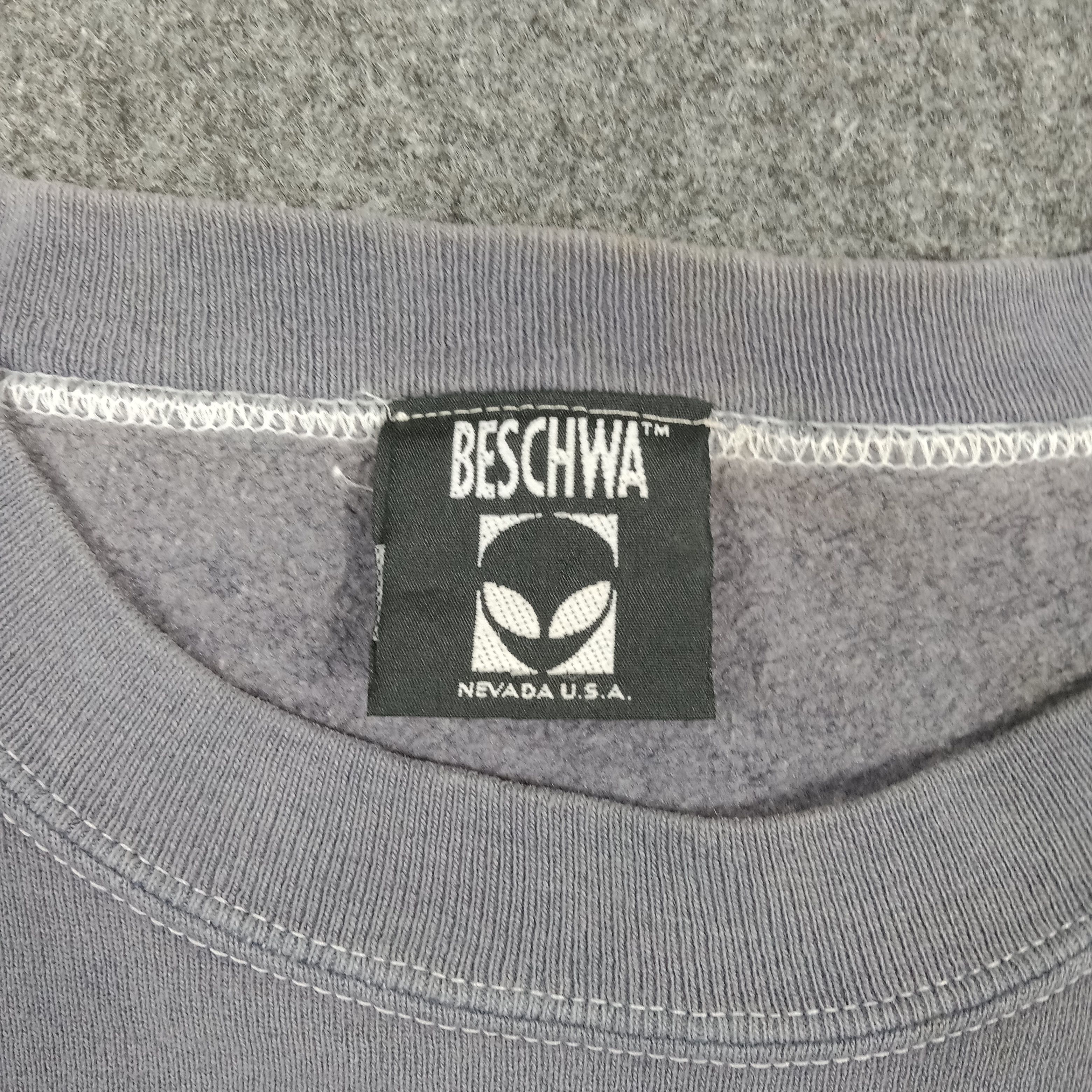 Vintage 90's Beschwa Alien Barker Nevada Sweatshirt C288N19 Size US L / EU 52-54 / 3 - 3 Thumbnail