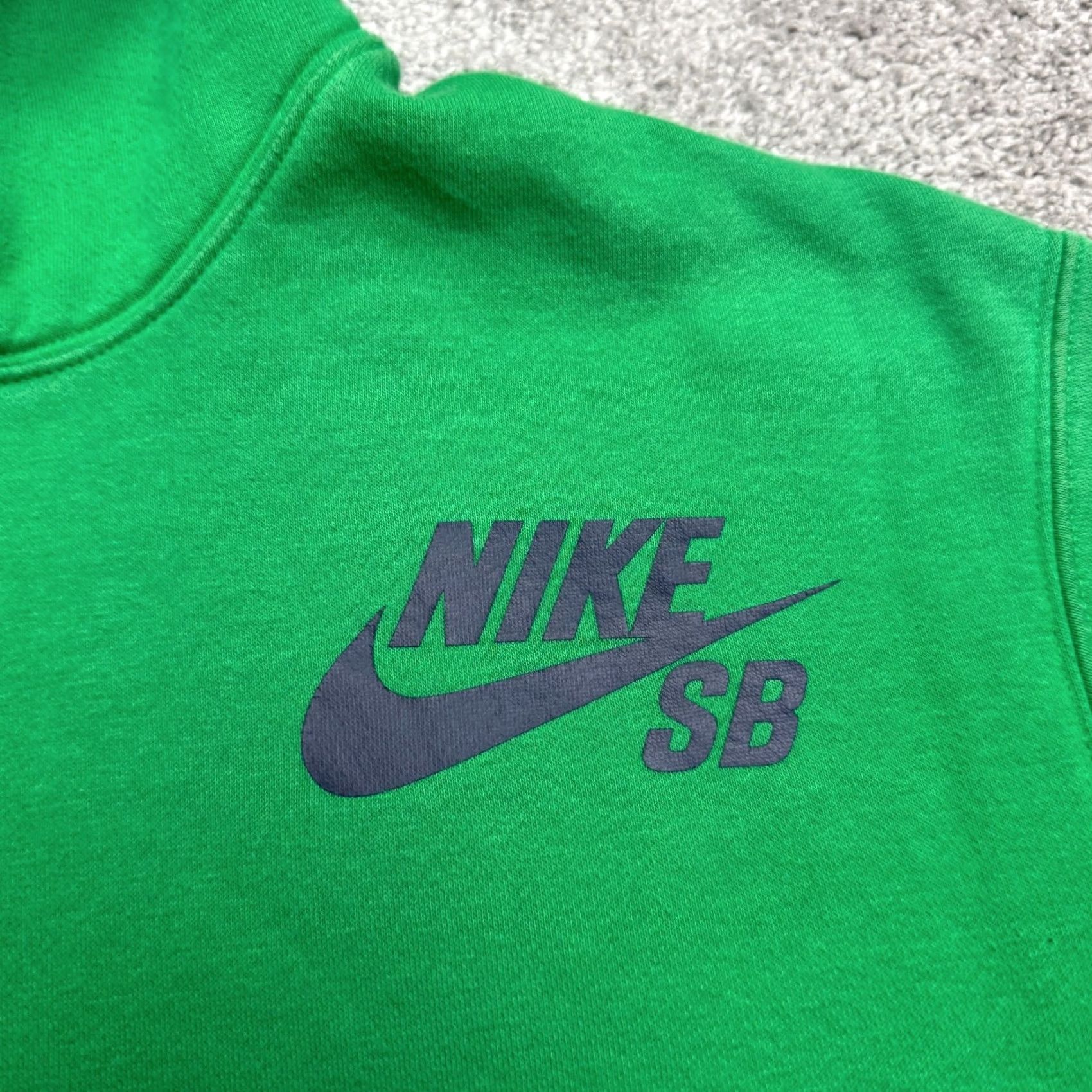 Nike Nike SB Fleece Hoodie Pullover Sweatshirt Mens Small Green Activewear Size US S / EU 44-46 / 1 - 5 Thumbnail
