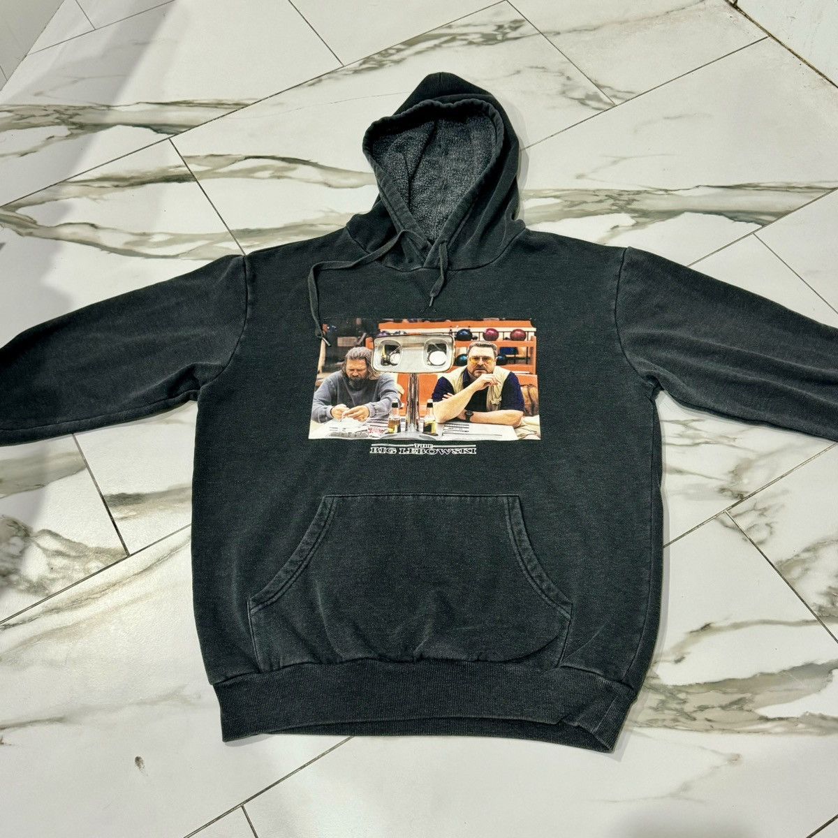 Designer DUUMBGOOD BIG LEBOWSKI HOODIE! Size US L / EU 52-54 / 3 - 2 Thumbnail