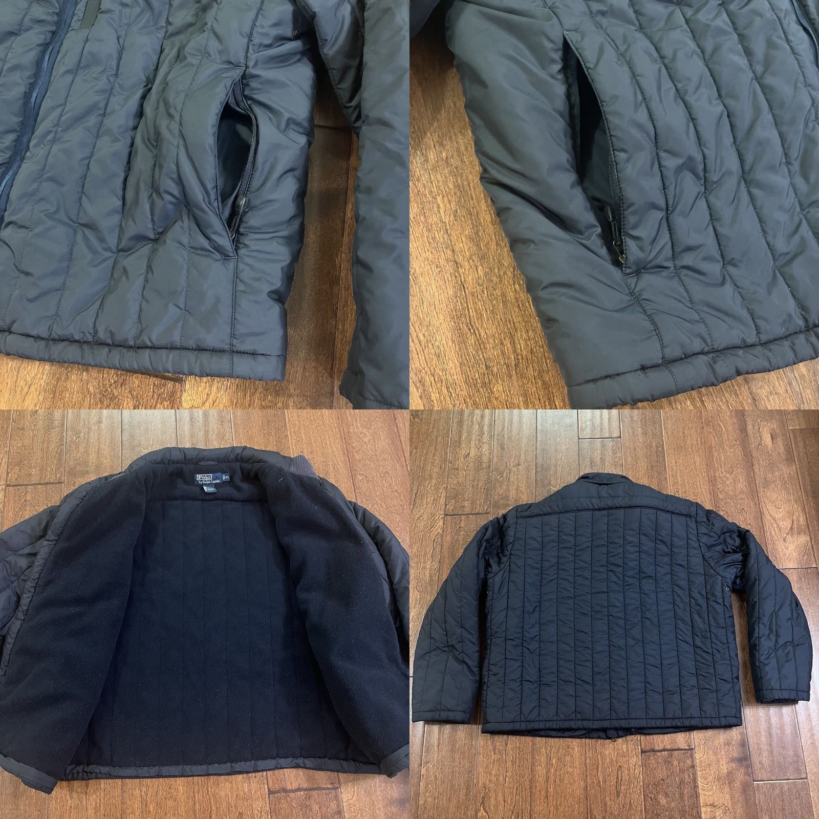 Polo Ralph Lauren VINTAGE Polo Ralph Lauren Coat Women's XL Navy Blue Puffer Hooded Full Zip Jacket Size XL / US 12-14 / IT 48-50 - 8 Thumbnail