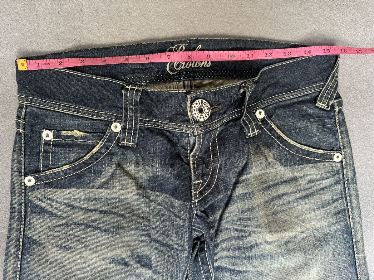 Japanese Brand FLARE Rodeo Crown Japan Low Rise Denim Size US 30 / EU 46 - 3 Thumbnail