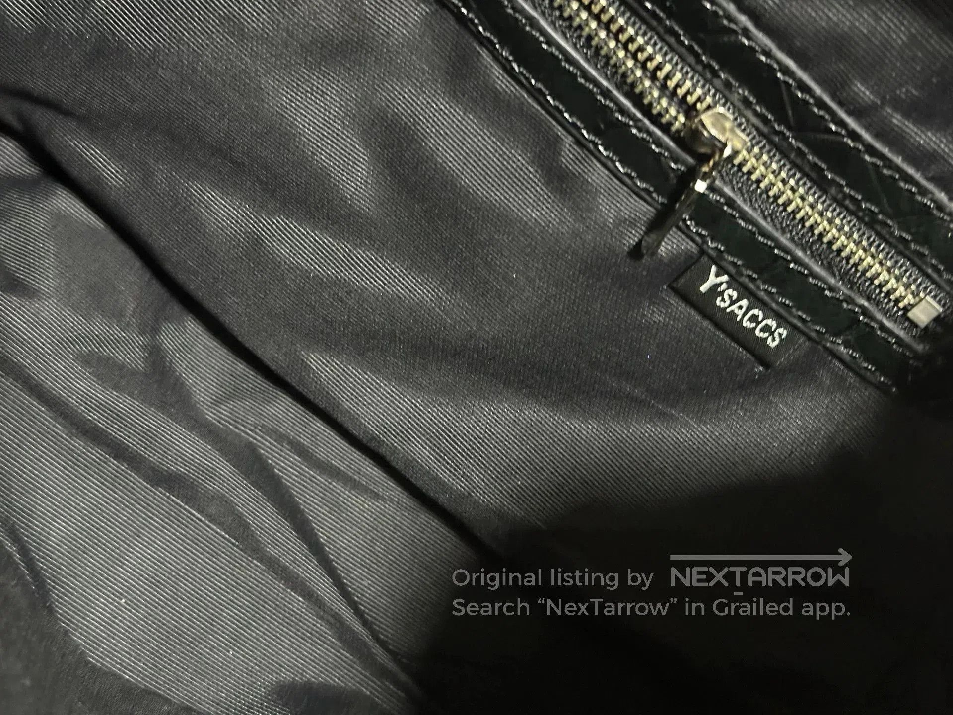 Yohji Yamamoto Y'Saccs Yohji Yamamoto Leather Hand Bag. Size ONE SIZE - 3 Thumbnail