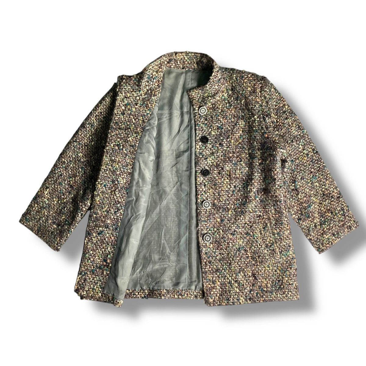 Hysteric Glamour 🇯🇵 HYSTERIC GLAMOUR MULTICOLOR KNITTED JACKET Size L / US 10 / IT 46 - 3 Thumbnail