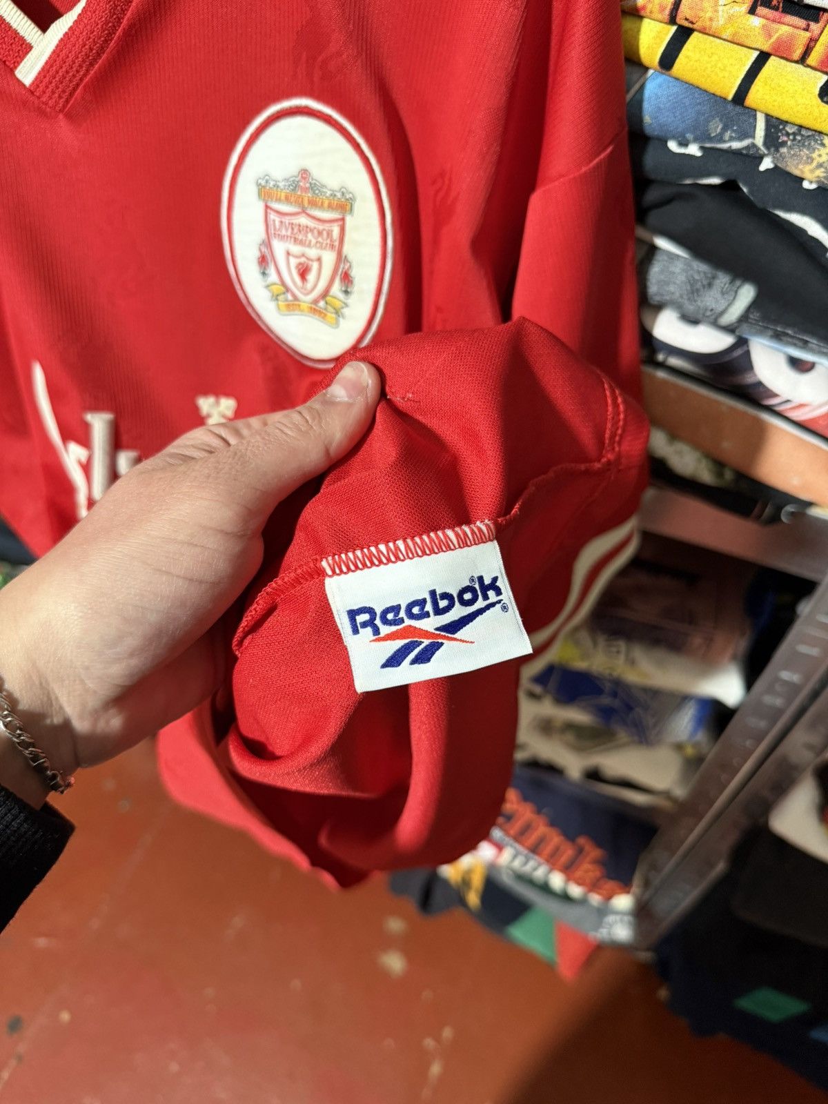 Reebok Reebok Liverpool 1996-1998 Home Soccer Jersey Size 42-44 Size US XXL / EU 58 / 5 - 9 Thumbnail