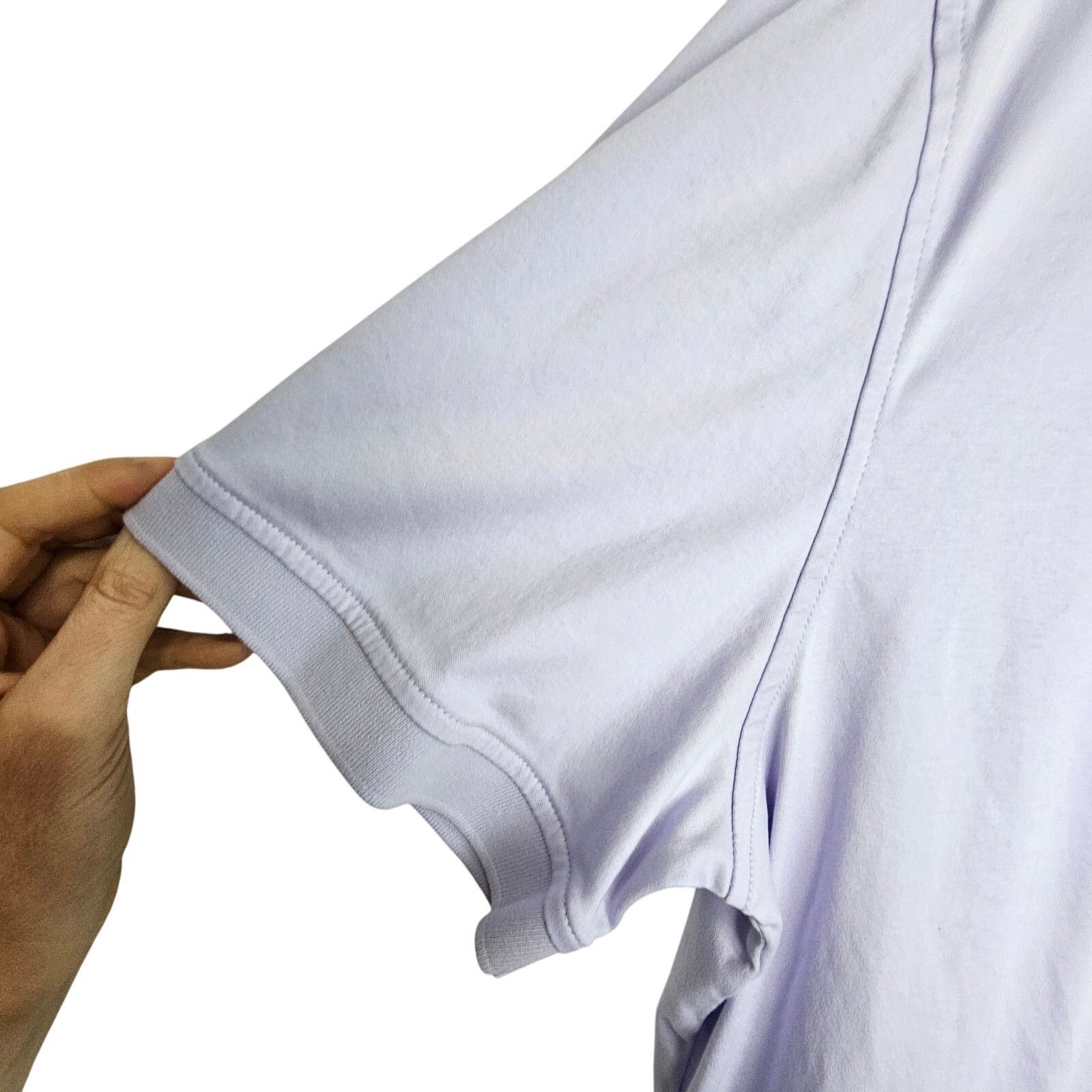 UNTUCKit Untuckit Polo Shirt Lavender Short Sleeve Collared Shirt XL Size US XL / EU 56 / 4 - 4 Thumbnail