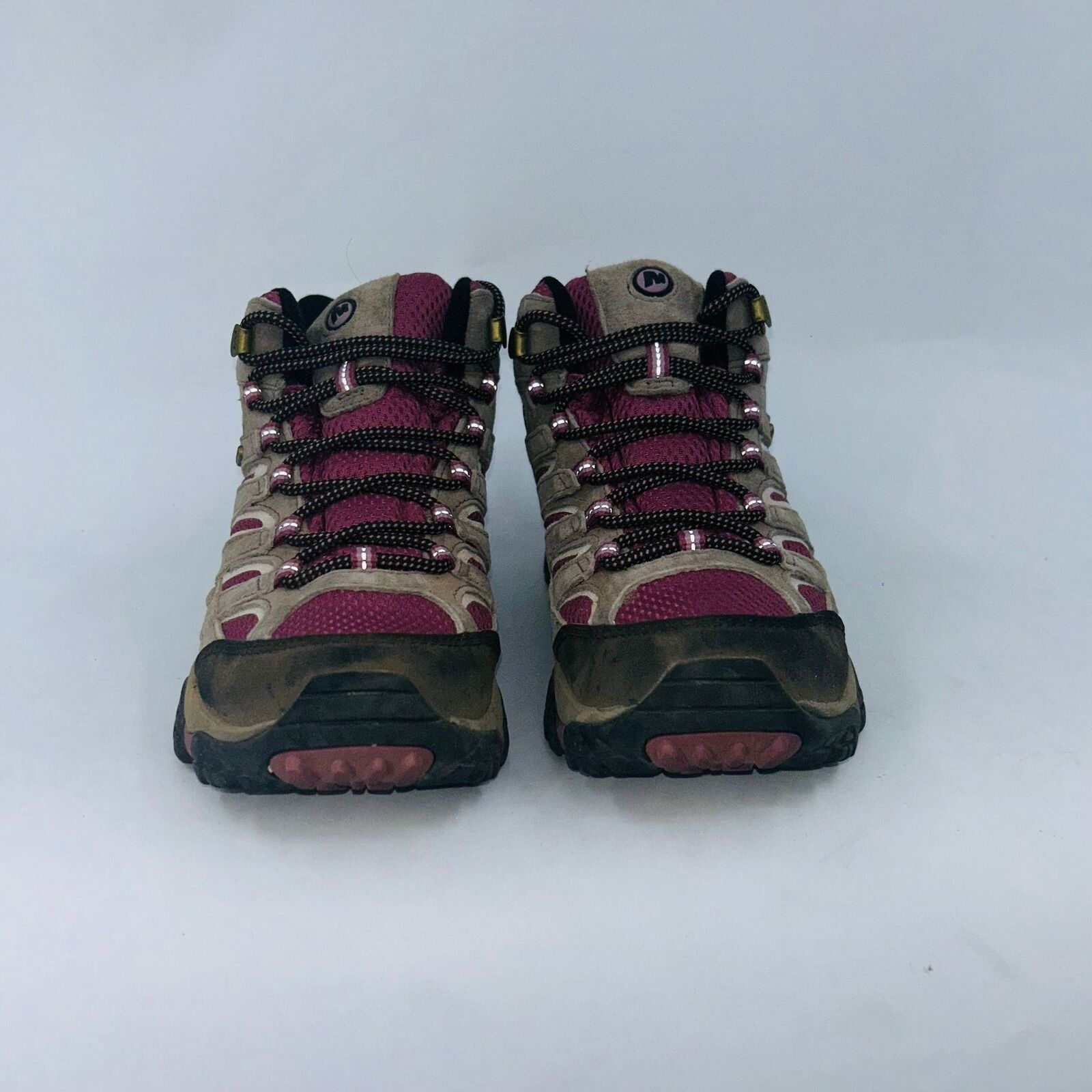 Merrell MERRELL WOMEN MOAB 2 MID BOULDER/BLUSH HIKING BOOTS SIZE 10B Size US 10 / IT 40 - 2 Thumbnail