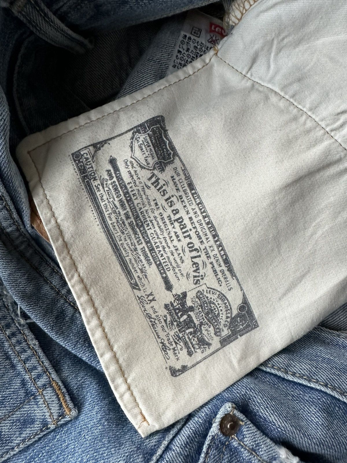 Levi's Vintage Levis 501 Blue Washed Faded Denim 32x32 D467 Size US 32 / EU 48 - 16 Thumbnail