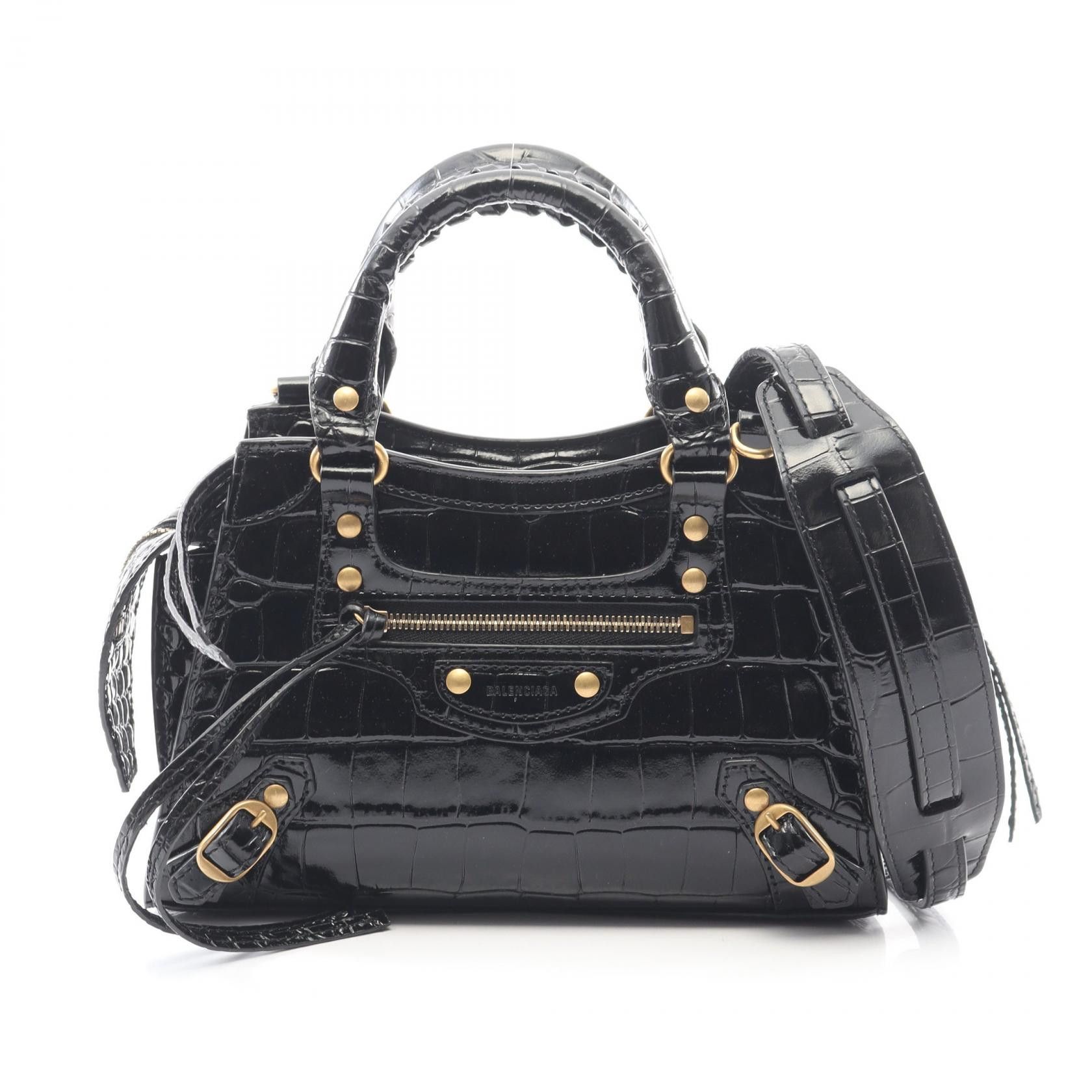 Balenciaga Balenciaga Balenciaga NEO CLASSIC CITY MINI Leather Handbag Leather Handbag DUTY FREE for USA Size ONE SIZE - 1 Thumbnail