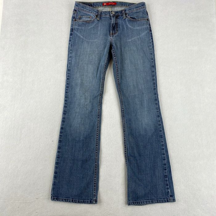 Vintage X2 Denim Laboratory Jeans Womens 8L Blue Bootcut Leg Low Rise ...