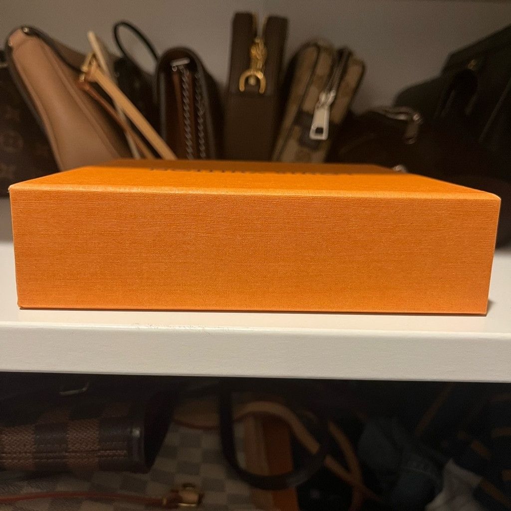Louis Vuitton Louis Vuitton Small Box 6.75”x6.5” Orange Size ONE SIZE - 4 Thumbnail