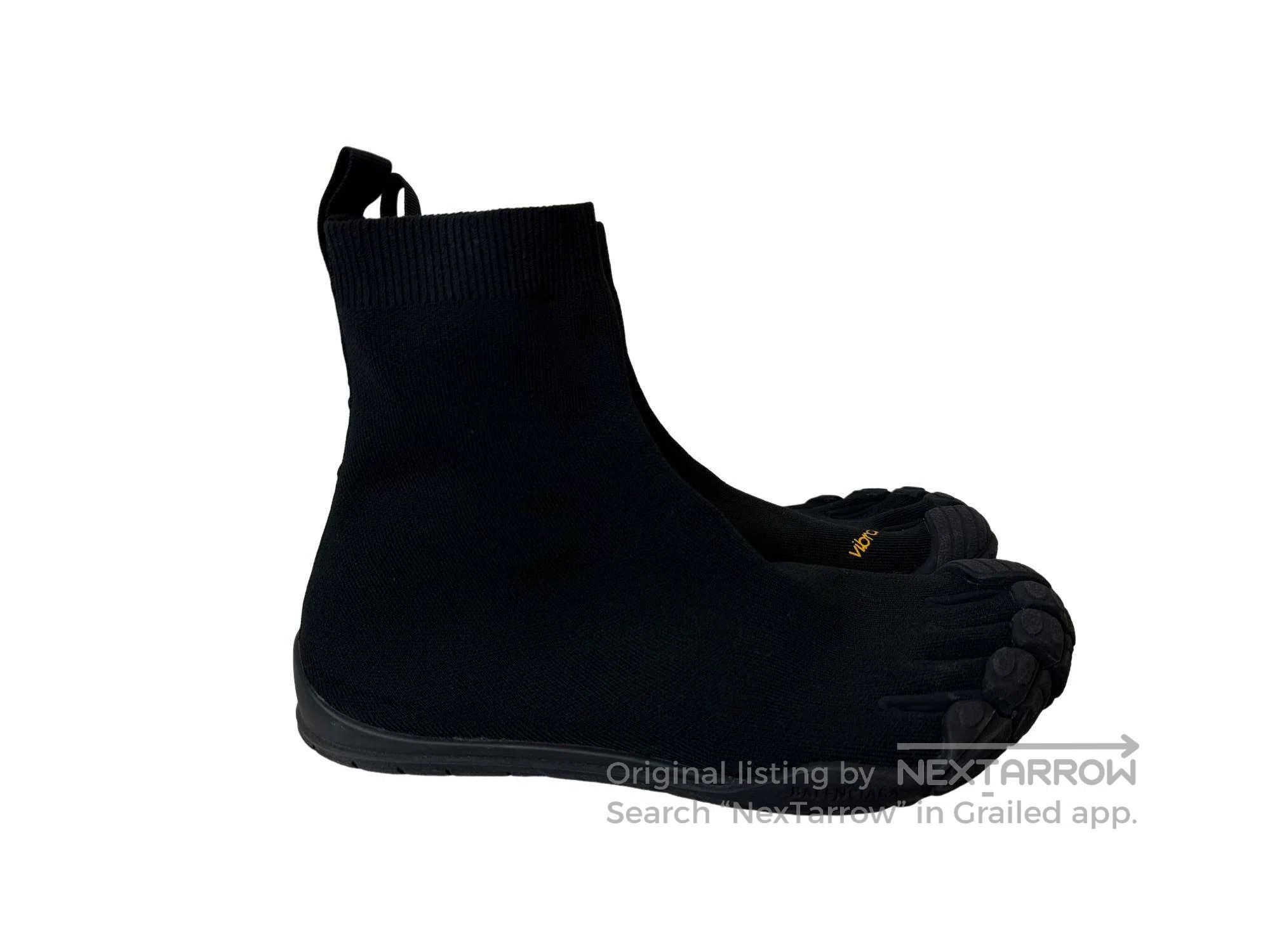 Balenciaga Balenciaga Black Five-Toe Flat Shoes Size US 6 / EU 39 - 4 Thumbnail