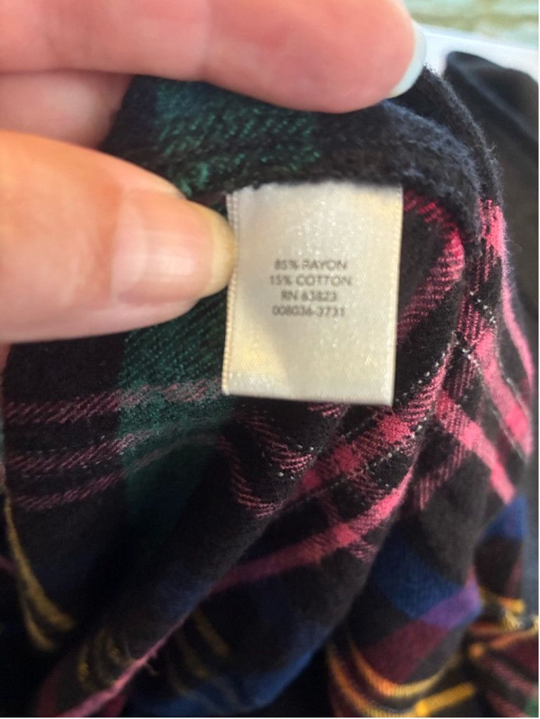 Other christopher & Banks Flanel Shirt Size L / US 10 / IT 46 - 5 Thumbnail