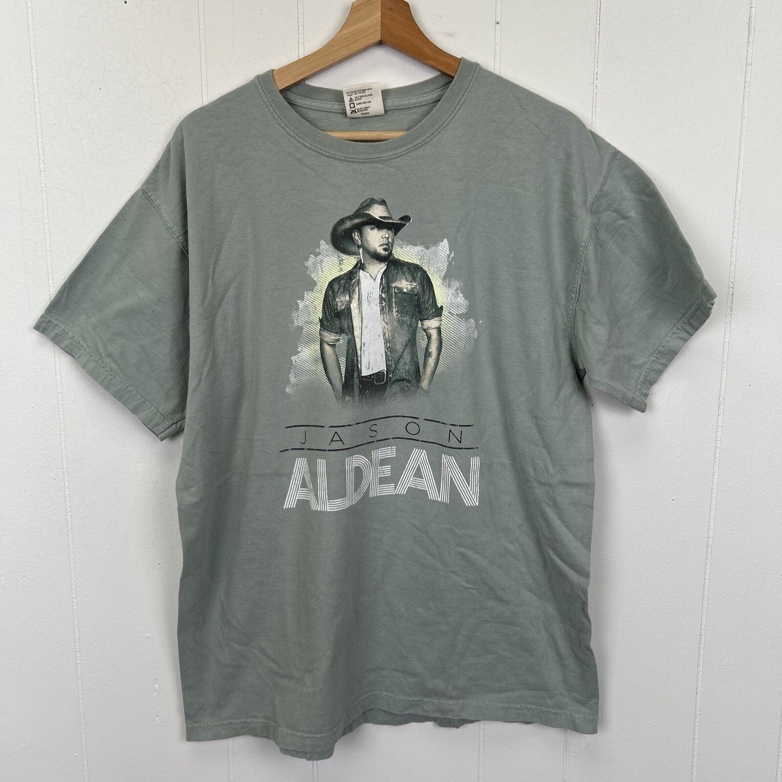 Comfort Colors Jason Aldean 2015 Burn It Down Tour T-Shirt Large Size US L / EU 52-54 / 3 - 1 Thumbnail