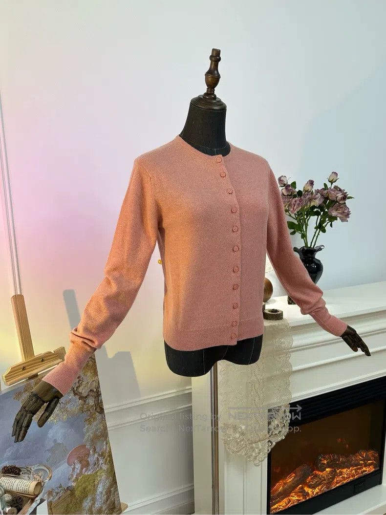 Chanel Chanel 1997 cashmere knitted cardigan coat Size S / US 4 / IT 40 - 2 Thumbnail