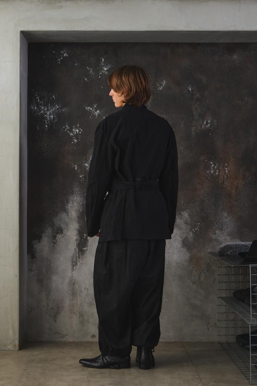 Yohji Yamamoto S'YTE Yohji Yamamoto Cotton/Linen Dungaree Belted Jacket Size US M / EU 48-50 / 2 - 7 Thumbnail