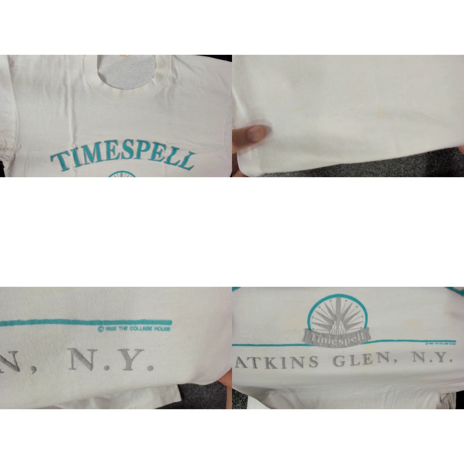 Vintage Vintage Screen Stars 1988 Timespell Watkins Glen NY Shirt Mens M Size US M / EU 48-50 / 2 - 8 Thumbnail