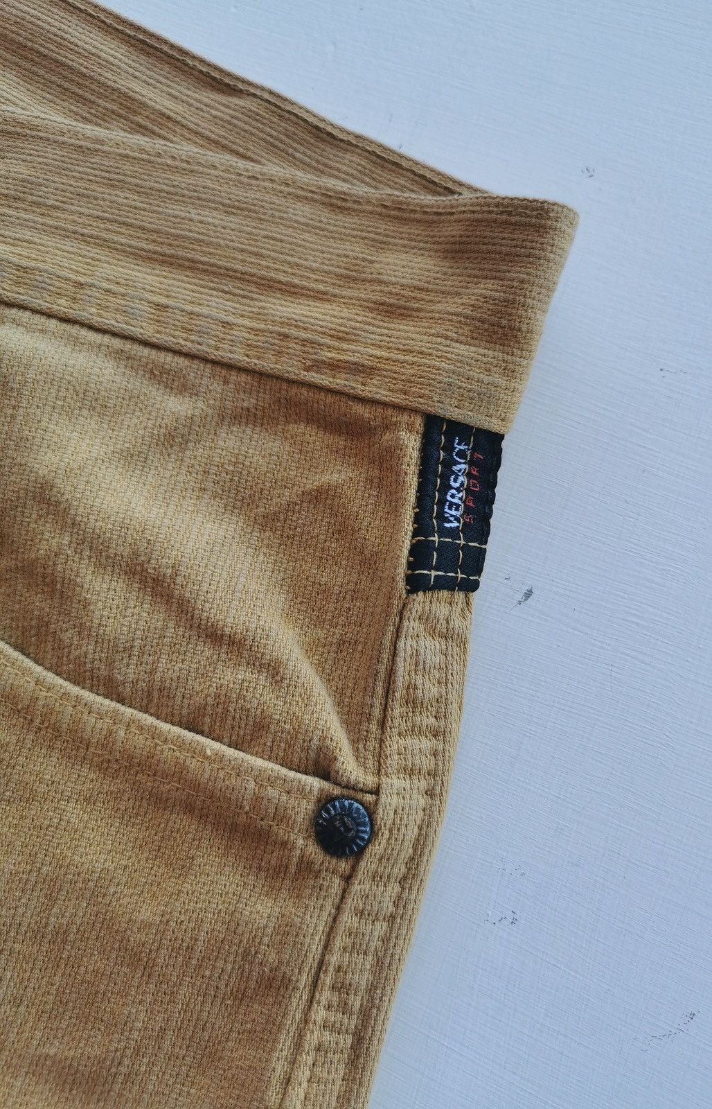 Versace Versace Sport 5 Pockets Brown Tapered Jeans Size US 33 - 4 Thumbnail