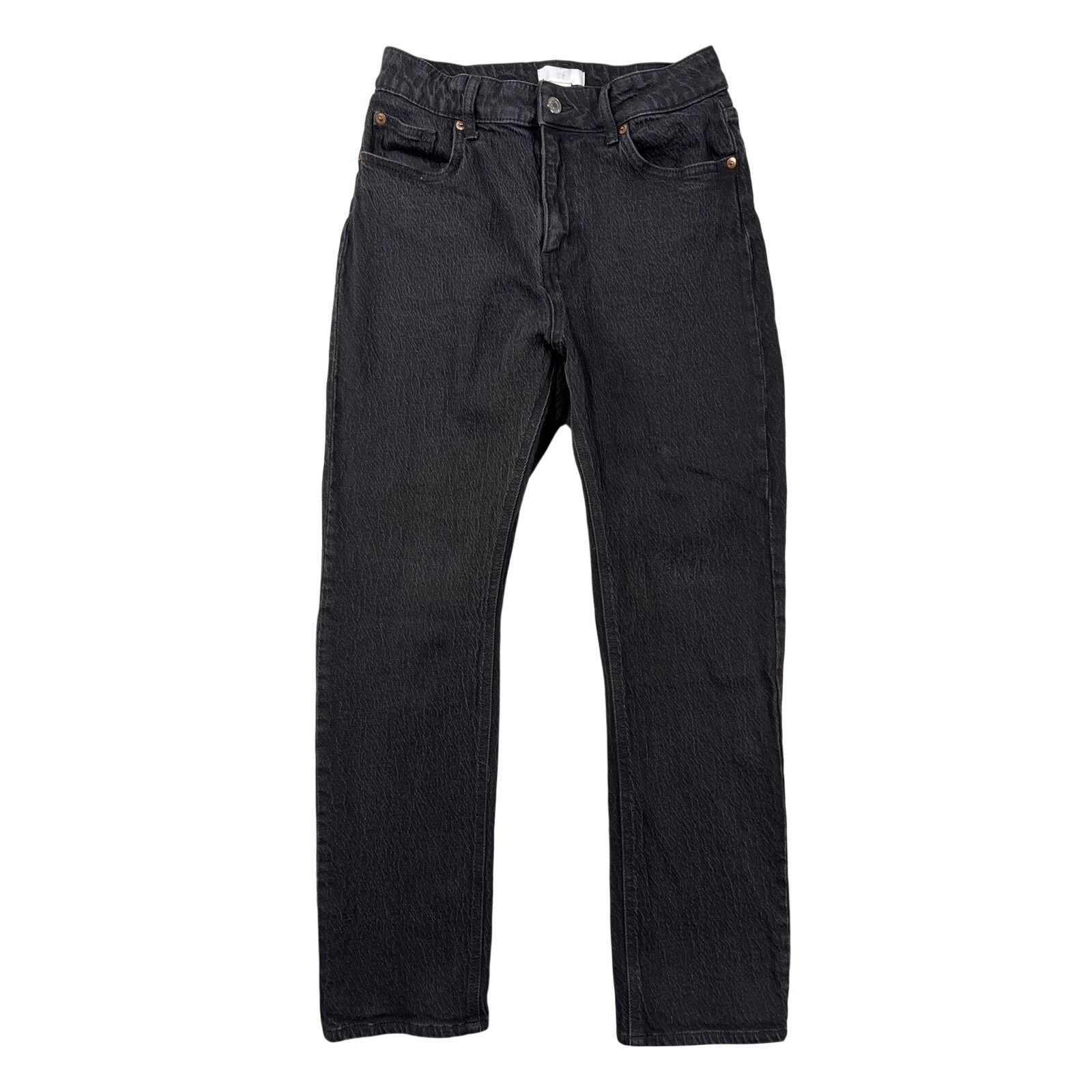 H&M H&M Women’s 10 Black Straight Leg Jeans Capsule Style Size 32" / US 10 / IT 46 - 1 Thumbnail