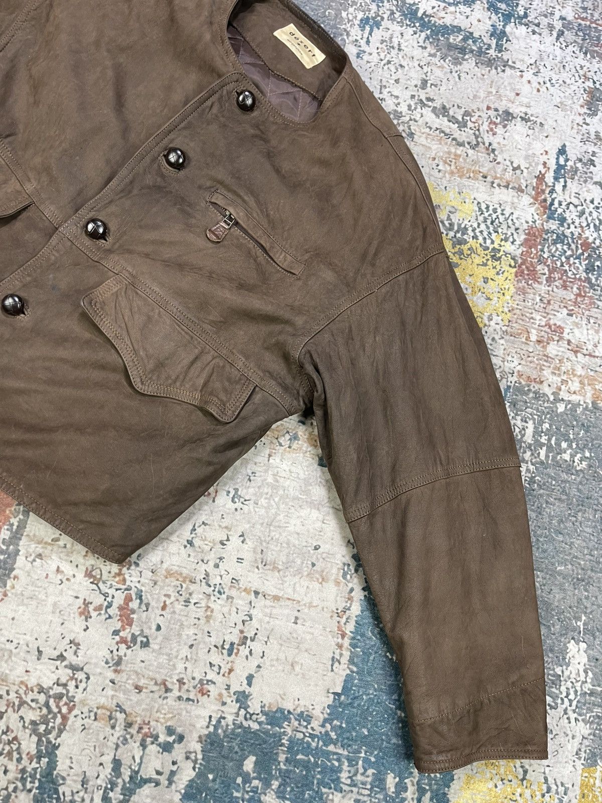 Dezert Vtg Dezert + Importation Leather Button Hunting Jacket Size US M / EU 48-50 / 2 - 7 Thumbnail