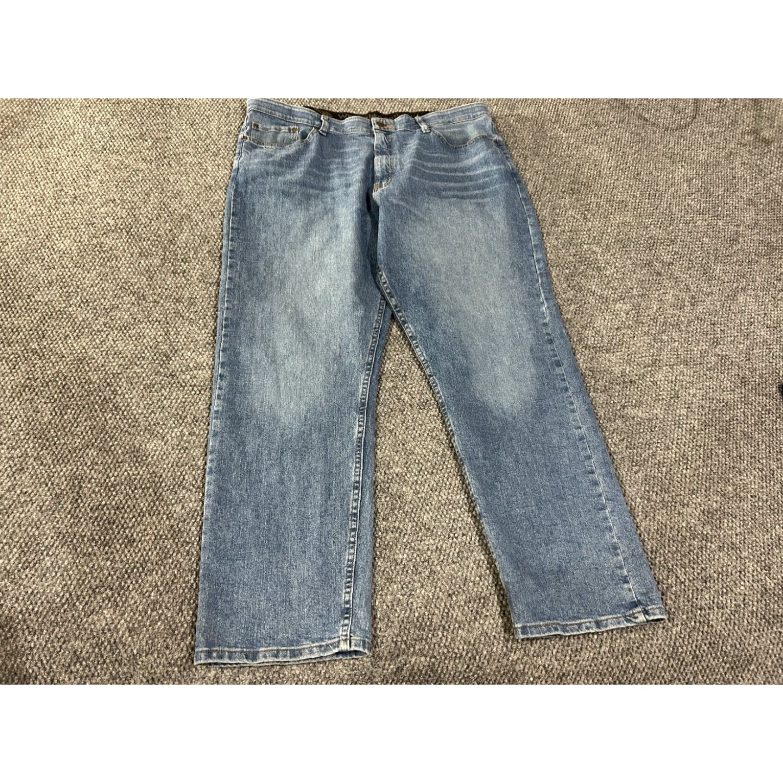 Wrangler Wrangler Jeans Mens 38x30 Blue Straight Fit Stretch Denim Authentics Jeans Womens? Size US 38 / EU 54 - 2 Thumbnail