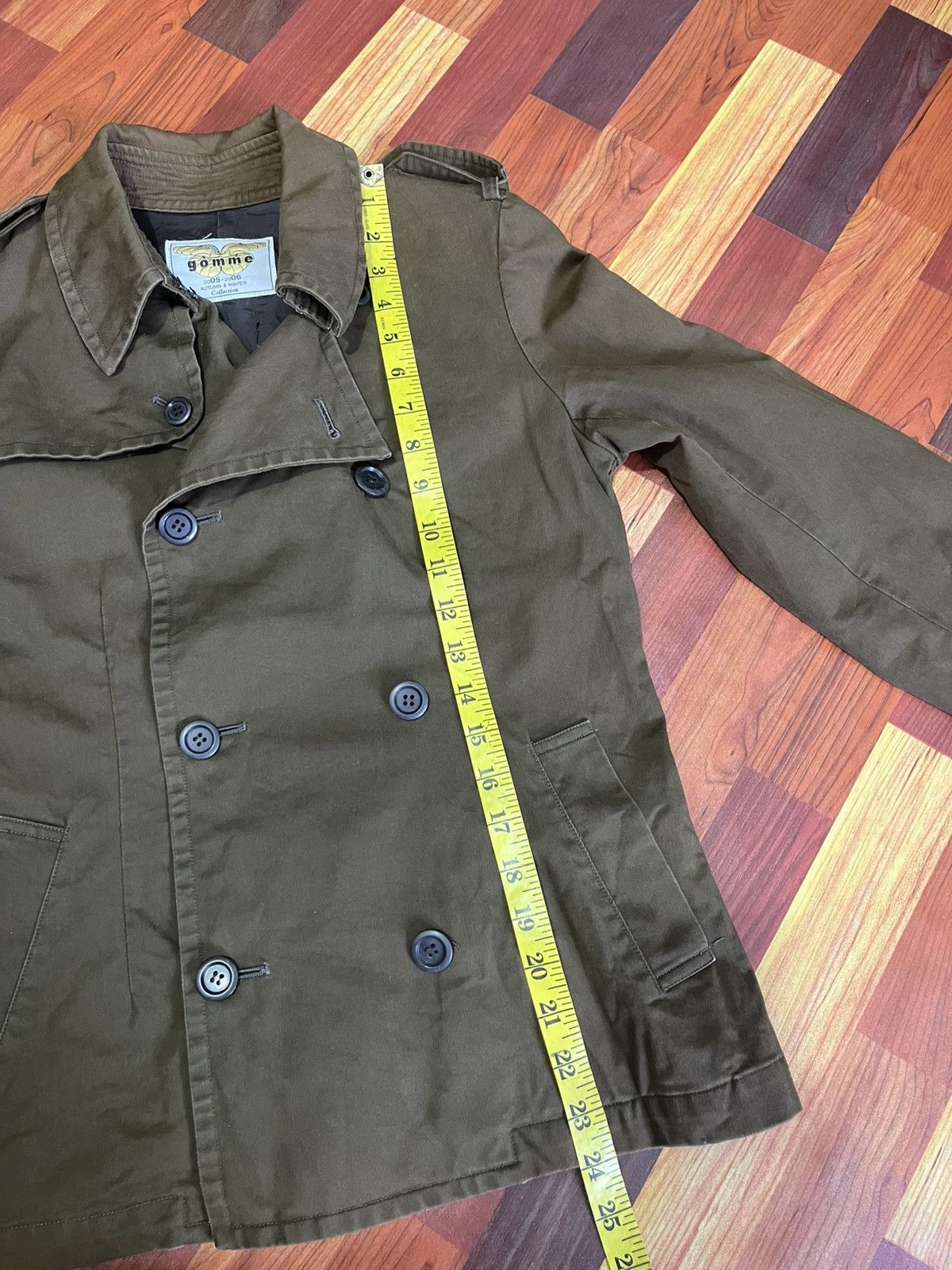 gomme Gomme Japan 05AW Cropped Trench Yohji Style Size S / US 4 / IT 40 - 21 Thumbnail