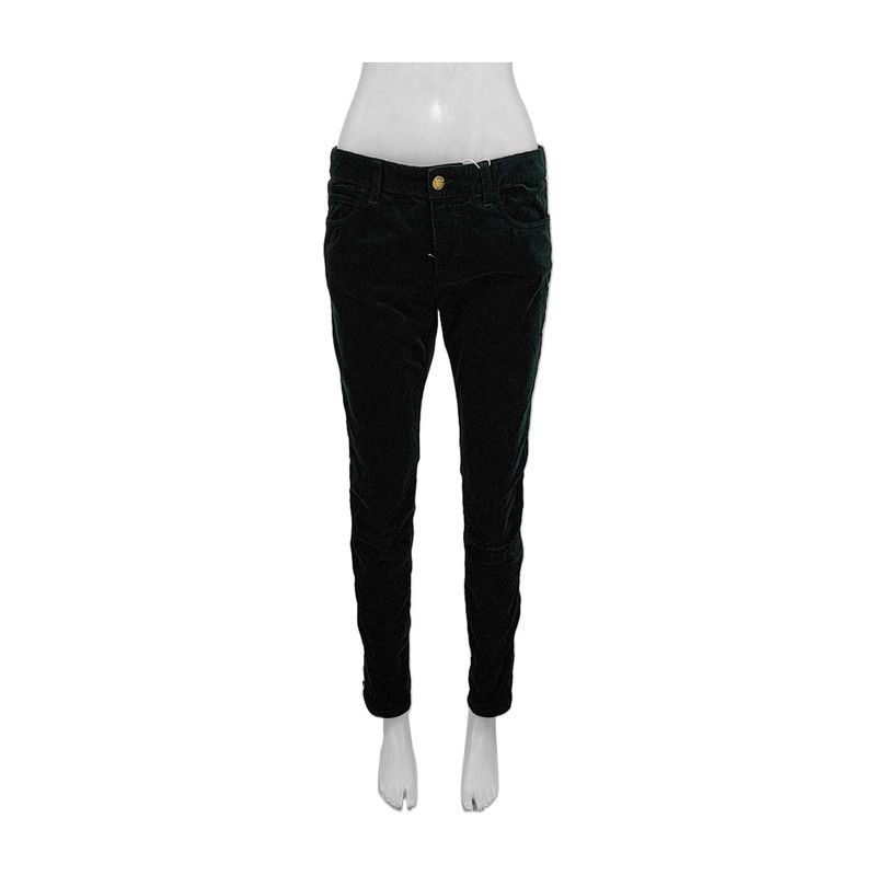 Louis Vuitton Louis Vuitton Green Cotton Casual Women's Pants 0089 Size 27" / US 4 / IT 40 - 1 Thumbnail